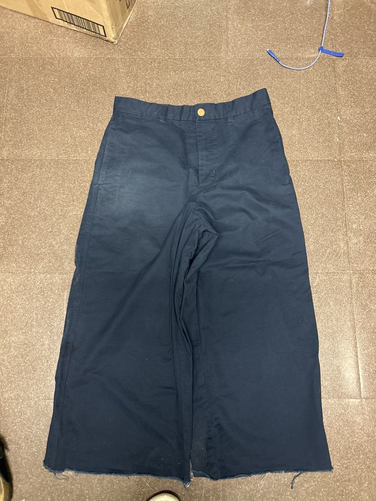 HIDDEN HIDDEN SEASON NAVY BAGGY CHINOS Size US 32 / EU 48 - 3 Thumbnail