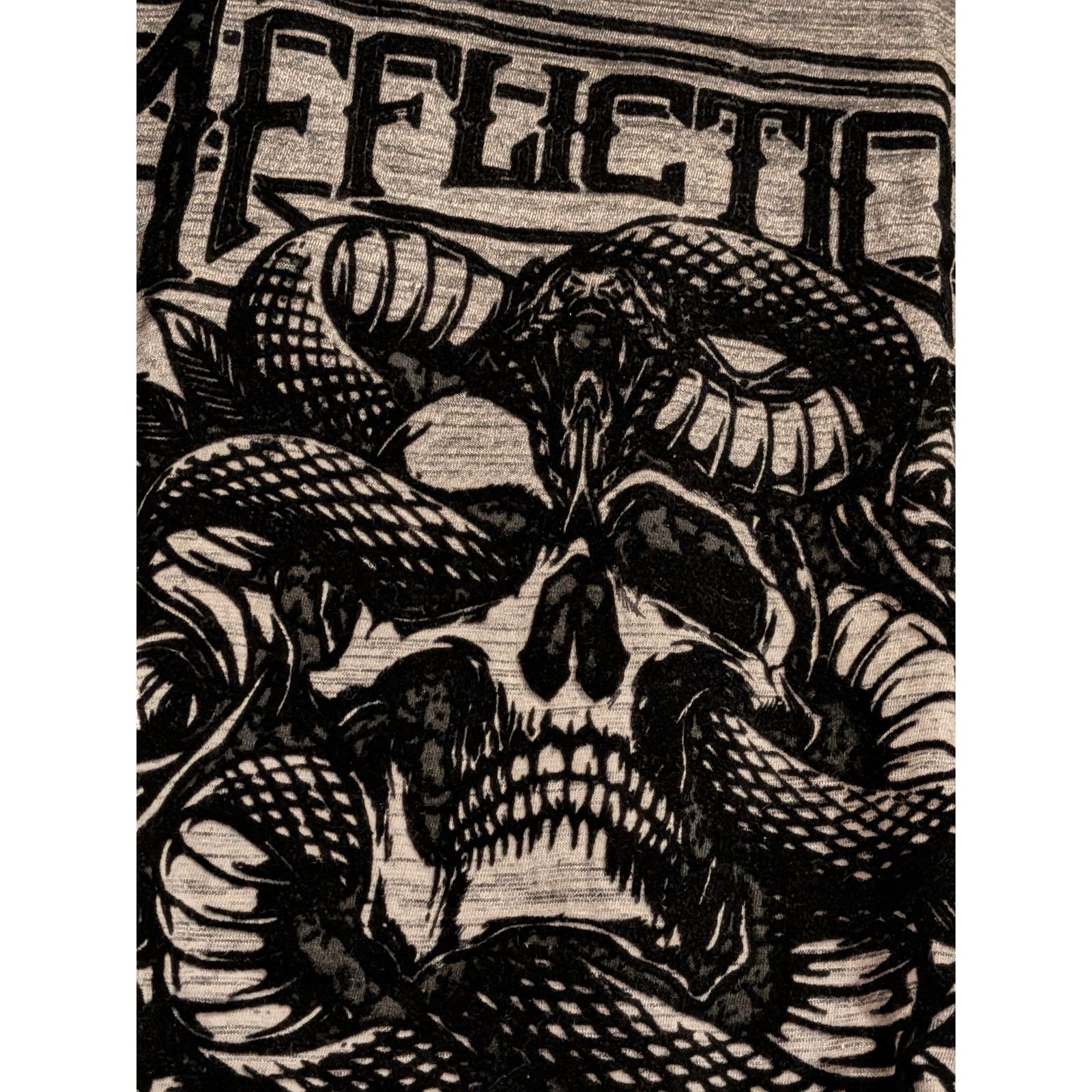 Affliction AFFLICTION American Customs Skull Wings Spade Red Velvet L Size US L / EU 52-54 / 3 - 3 Thumbnail