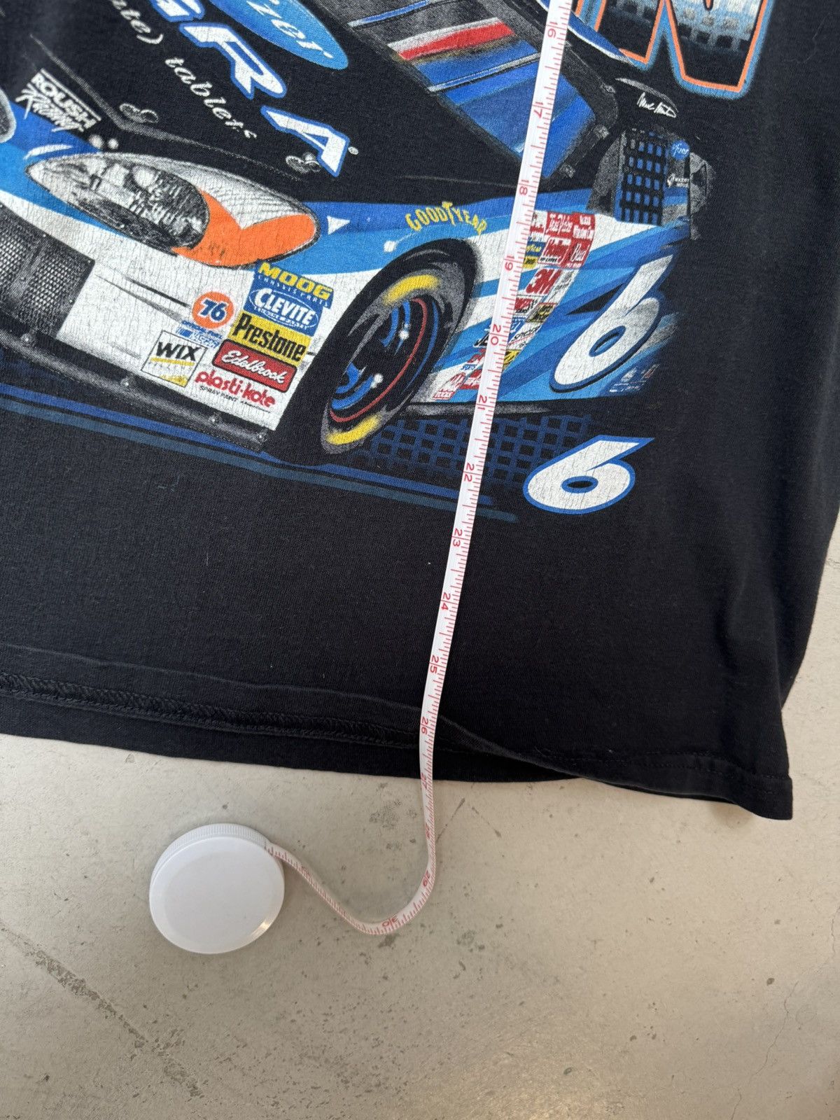 NASCAR VIAGRA Mark Martin #6 NASCAR Racing Tee Double Sided Size US L / EU 52-54 / 3 - 5 Thumbnail