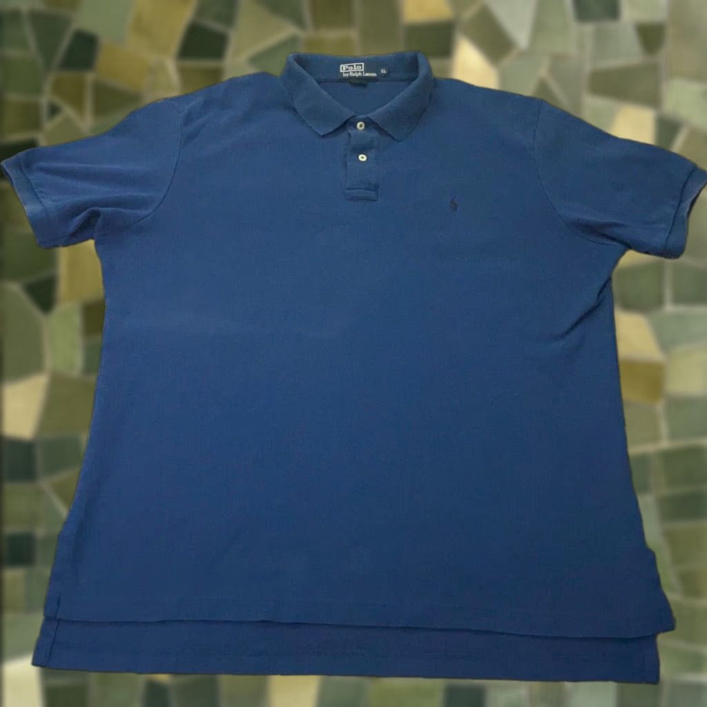Polo Ralph Lauren VINTAGE Polo Ralph Lauren Shirt Mens XL Blue Pony Preppy Size US XL / EU 56 / 4 - 1 Thumbnail