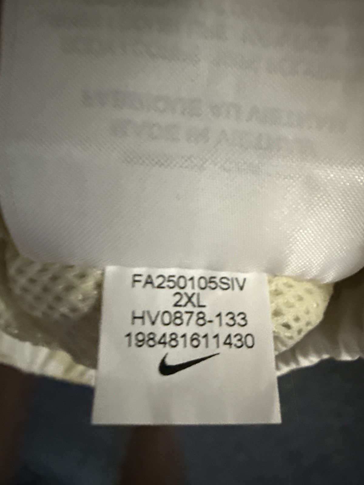 Nike NIKE AIR Mens Half Zip Jacket Size US XXL / EU 58 / 5 - 9 Thumbnail