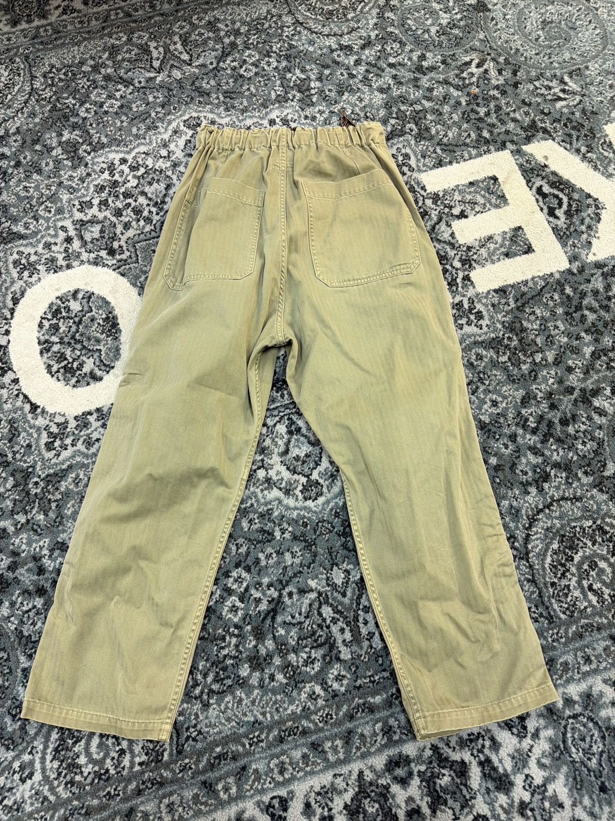 Kapital Kapital jewel chino olive pants Size US 32 / EU 48 - 2 Thumbnail
