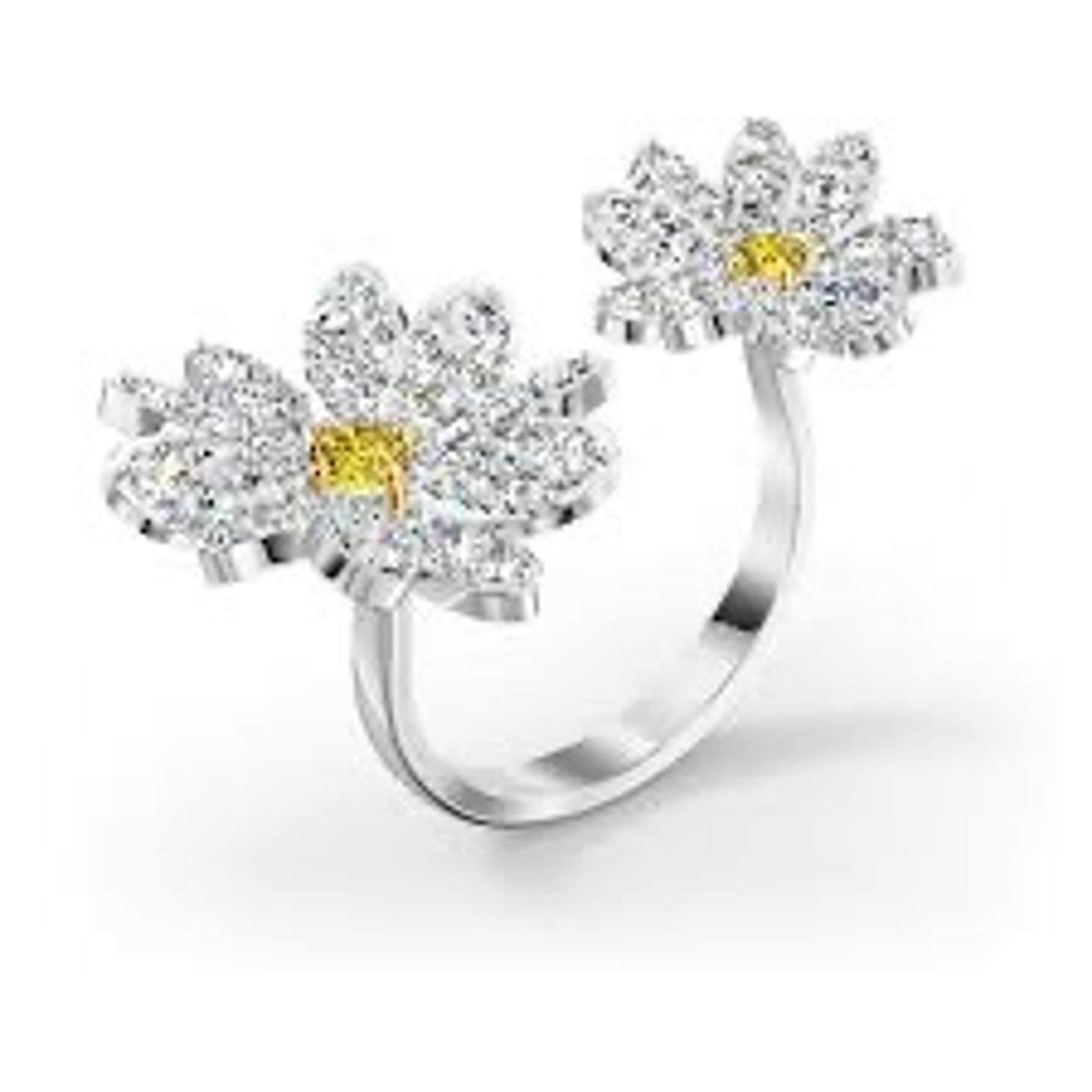 Swarovski Swarovski Eternal Flower open ring SIZE 58/8 Size ONE SIZE - 6 Thumbnail