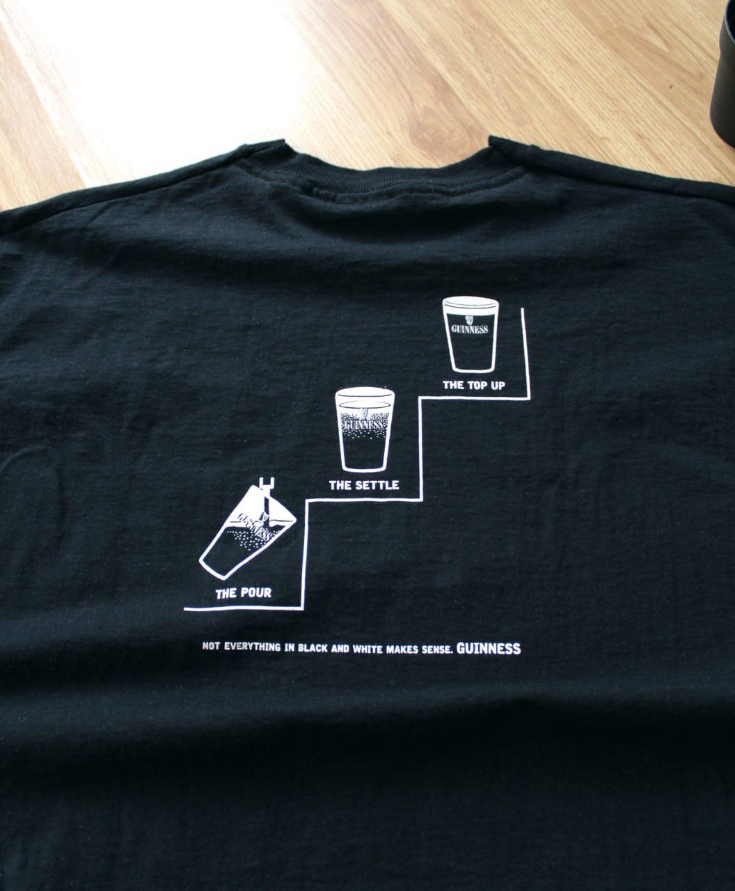 Vintage 🔥 Vintage Guinness Beer Three Steps to Heaven USA Y2K Shirt Size US XL / EU 56 / 4 - 2 Thumbnail