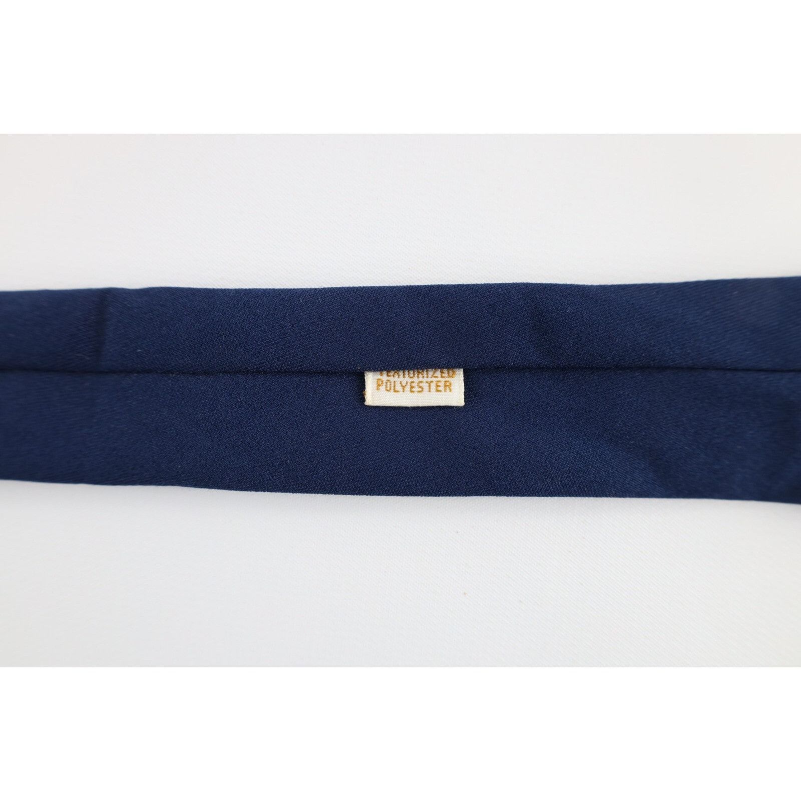 Vintage Viintage 60s 70s Mid Century Modern MCM Blank Neck Tie Dress Size ONE SIZE - 4 Thumbnail