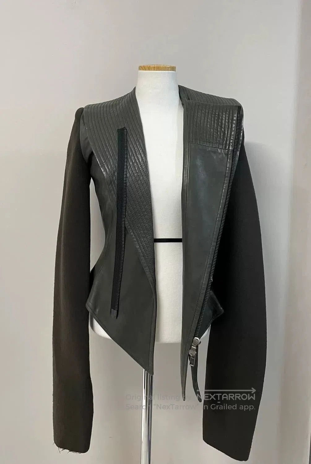 Haider Ackermann Haider Ackermann Runway Black Leather Jacket. Size US M / EU 48-50 / 2 - 3 Thumbnail