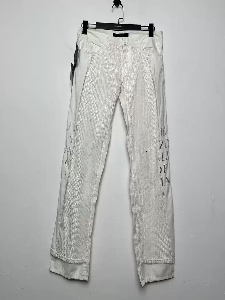 Undercover UNDERCOVER 06SS T MESH stitching pants Size US 32 / EU 48 - 1 Thumbnail