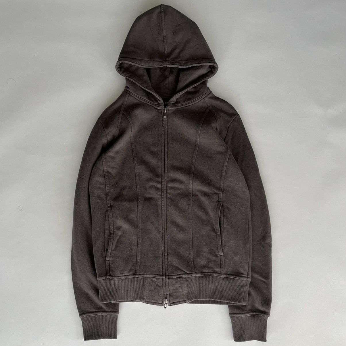 Shellac Shellac 2000s Panelled Zip Up Hoodie Size US S / EU 44-46 / 1 - 1 Thumbnail