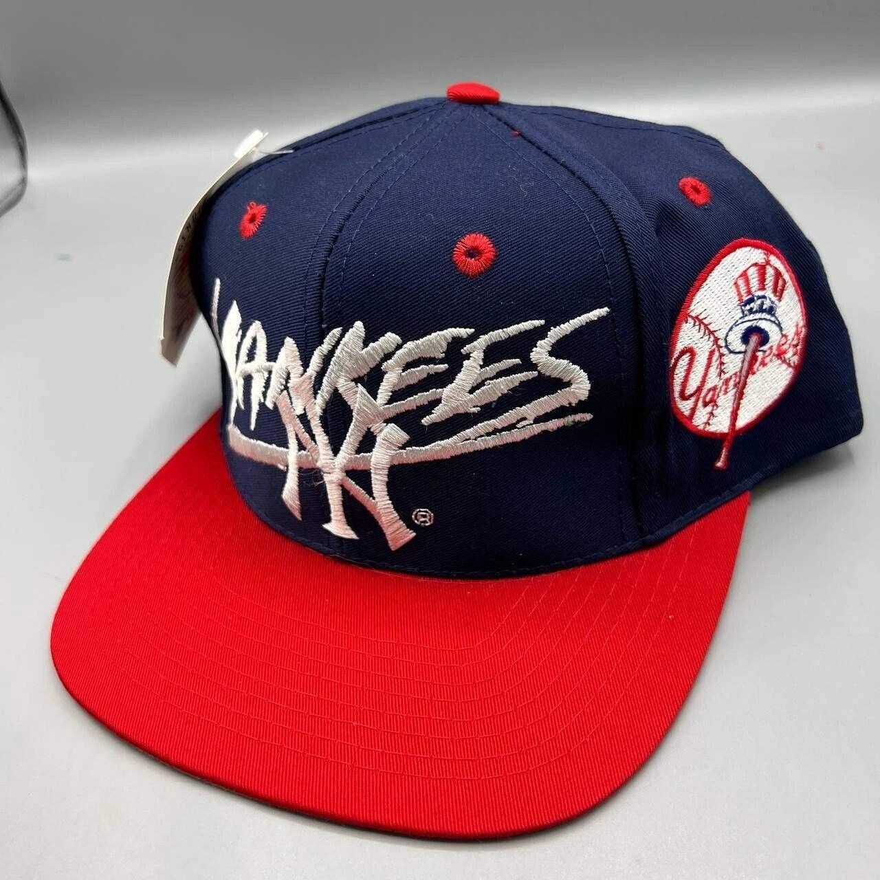 Signatures × Vintage New York Yankees Hat Men Signatures MLB Snap Back Cap New Size ONE SIZE - 1 Thumbnail