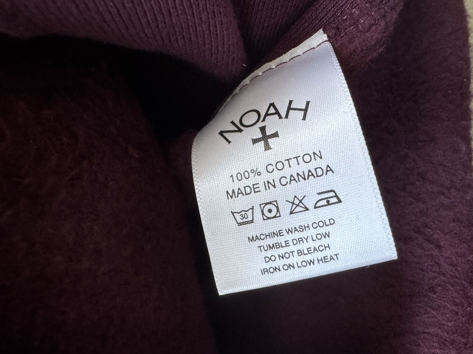 Noah Noah French Terry Track Logo Hoodie Size US S / EU 44-46 / 1 - 5 Thumbnail