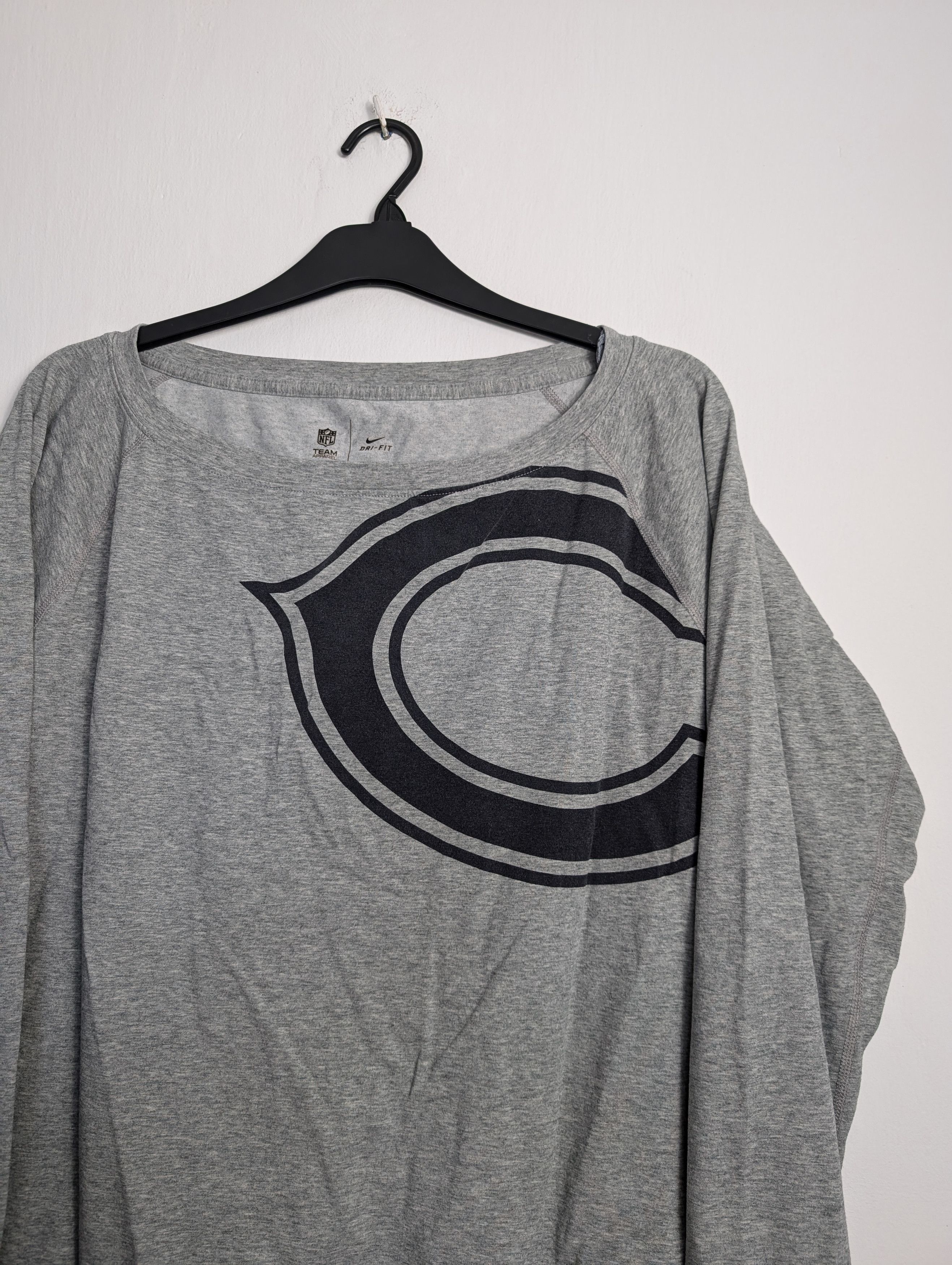 NFL × Nike Nike NFL Chicago Bears Women's Long Sleeve Sweatshirt Size XL / US 12-14 / IT 48-50 - 3 Thumbnail