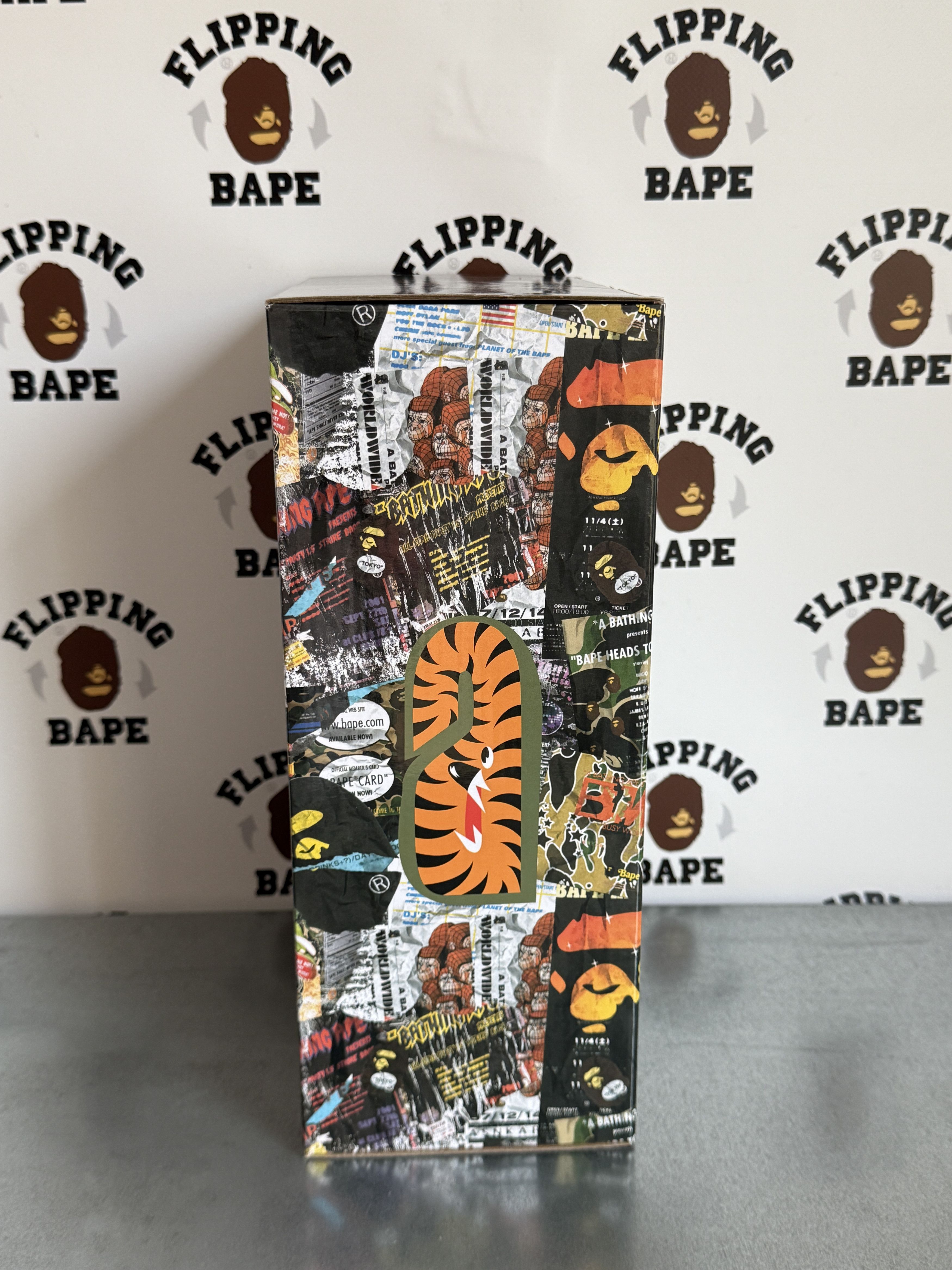 Bape BAPE X MEDICOM LEGACY CAMO SHARK BE@RBRICK 100%&400% Size ONE SIZE - 21 Thumbnail