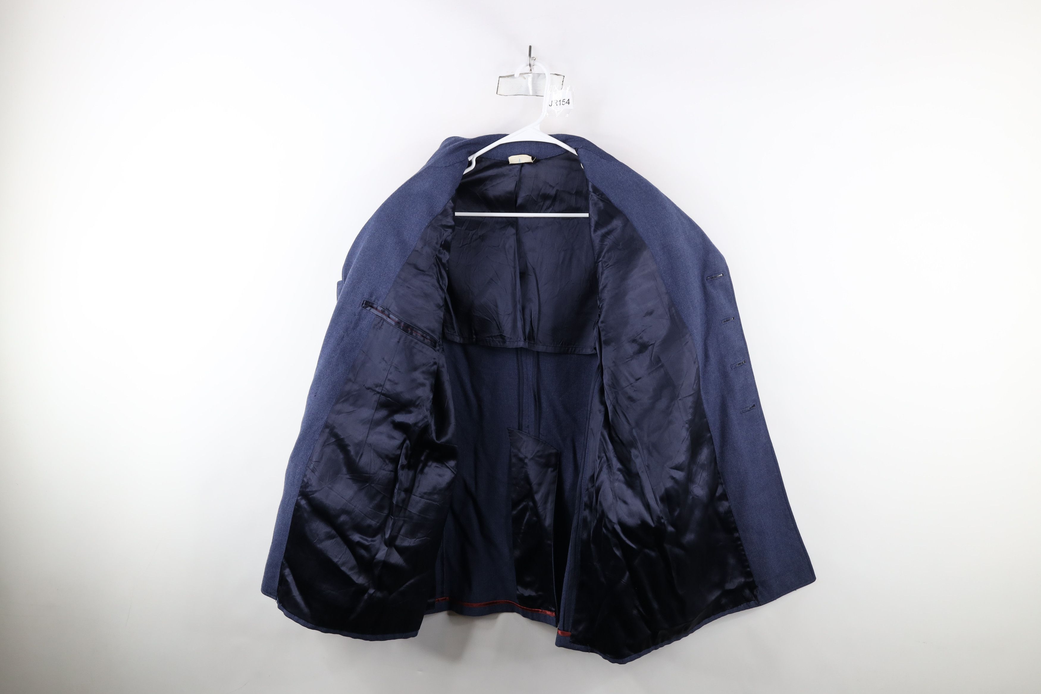Vintage Vintage 60s Vietnam War Blue 1084 Officer Jacket Coat USA Size US L / EU 52-54 / 3 - 10 Thumbnail