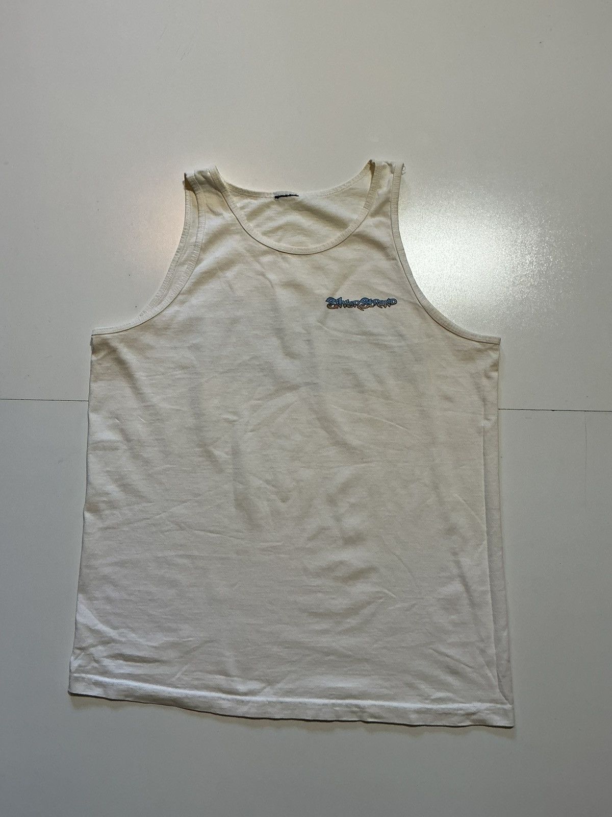 Vintage Vintage Silver Strand Surfboard Surf Hibiscus Tank Top Shirt Size US S / EU 44-46 / 1 - 2 Thumbnail