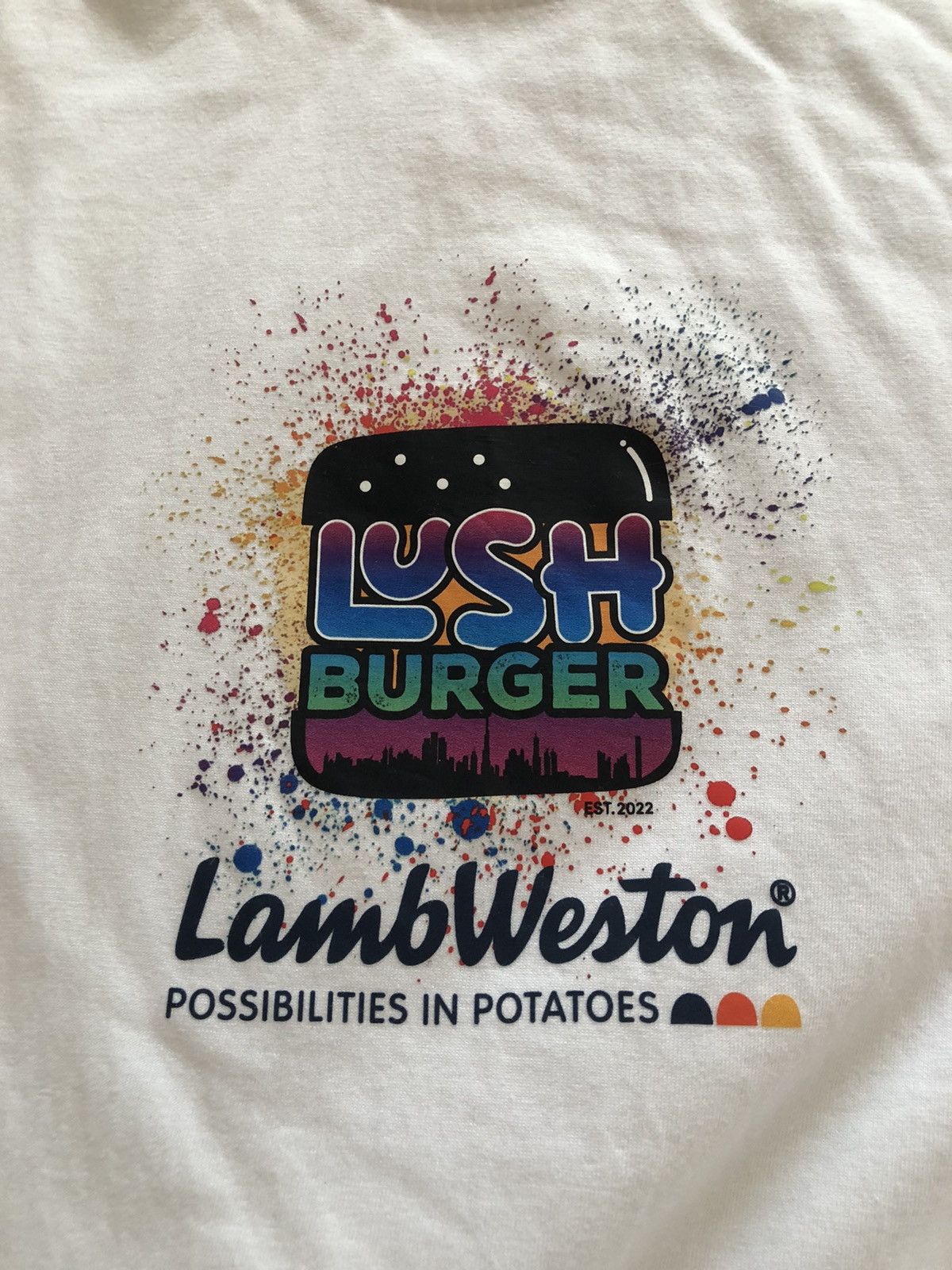Other LUSH BURGER LAMBWESTON VINTAGE TEE SHIRT Size US M / EU 48-50 / 2 - 2 Thumbnail