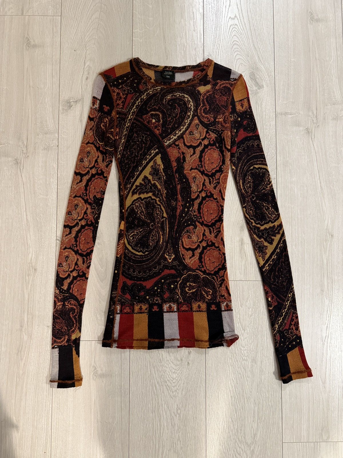Jean Paul Gaultier Jean Paul Gaultier Knit Top Size S / US 4 / IT 40 - 1 Thumbnail