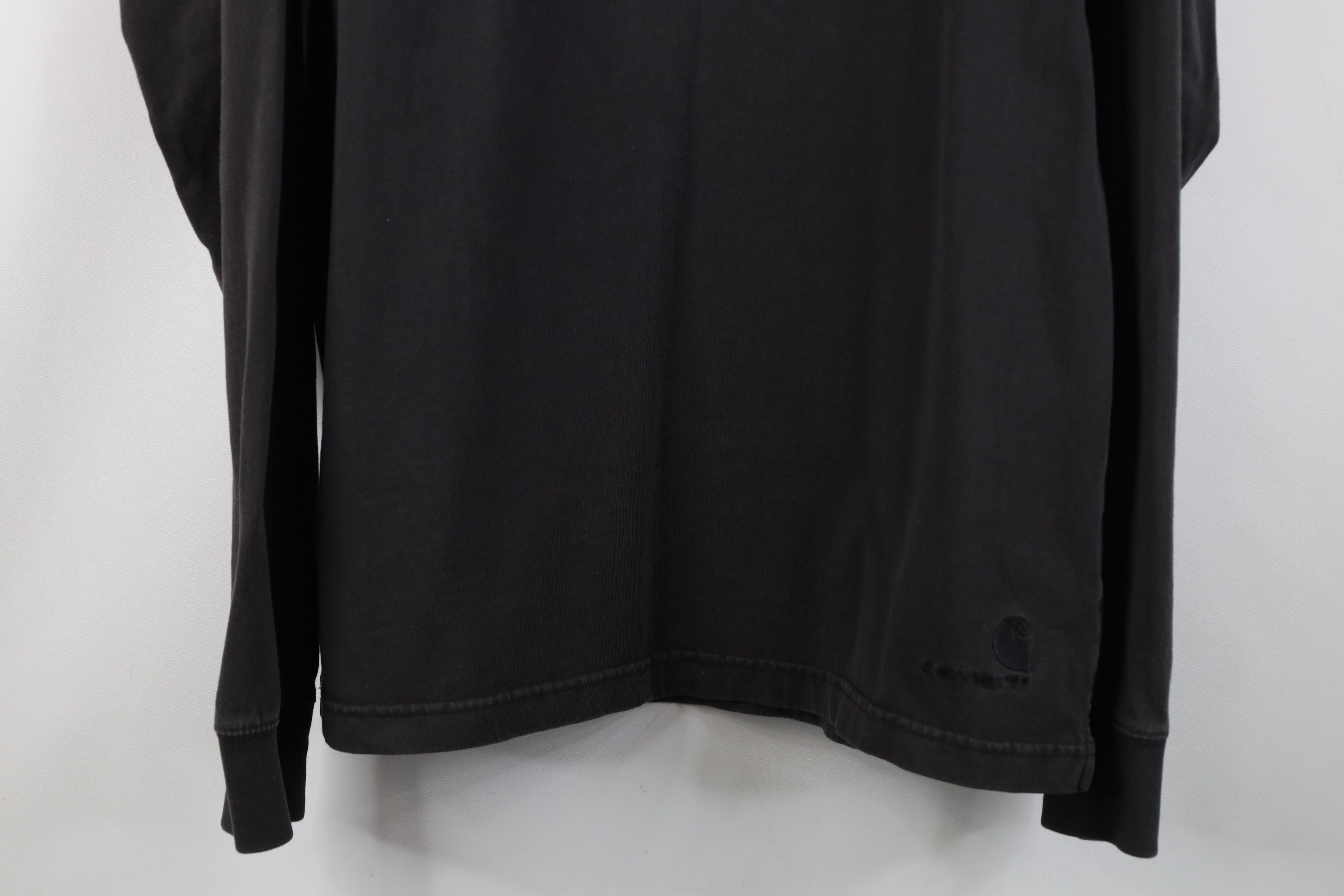 Carhartt Vintage Y2K Carhartt Heavy Ribbed Knit Mock Neck T-Shirt Size US M / EU 48-50 / 2 - 3 Thumbnail