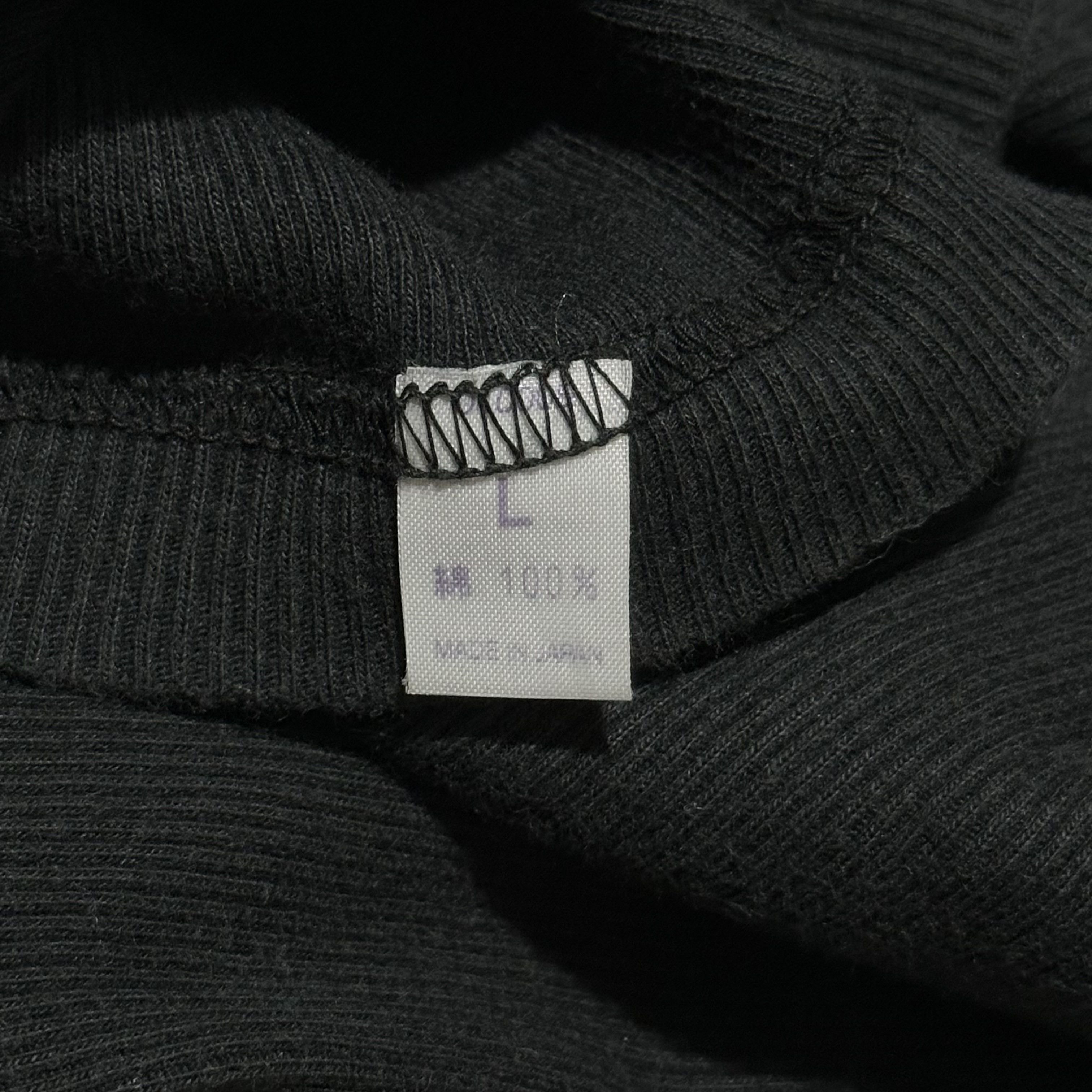 Chrome Hearts Chrome Hearts Black Underwear Plain Stretch Basic Tees Size US S / EU 44-46 / 1 - 6 Thumbnail