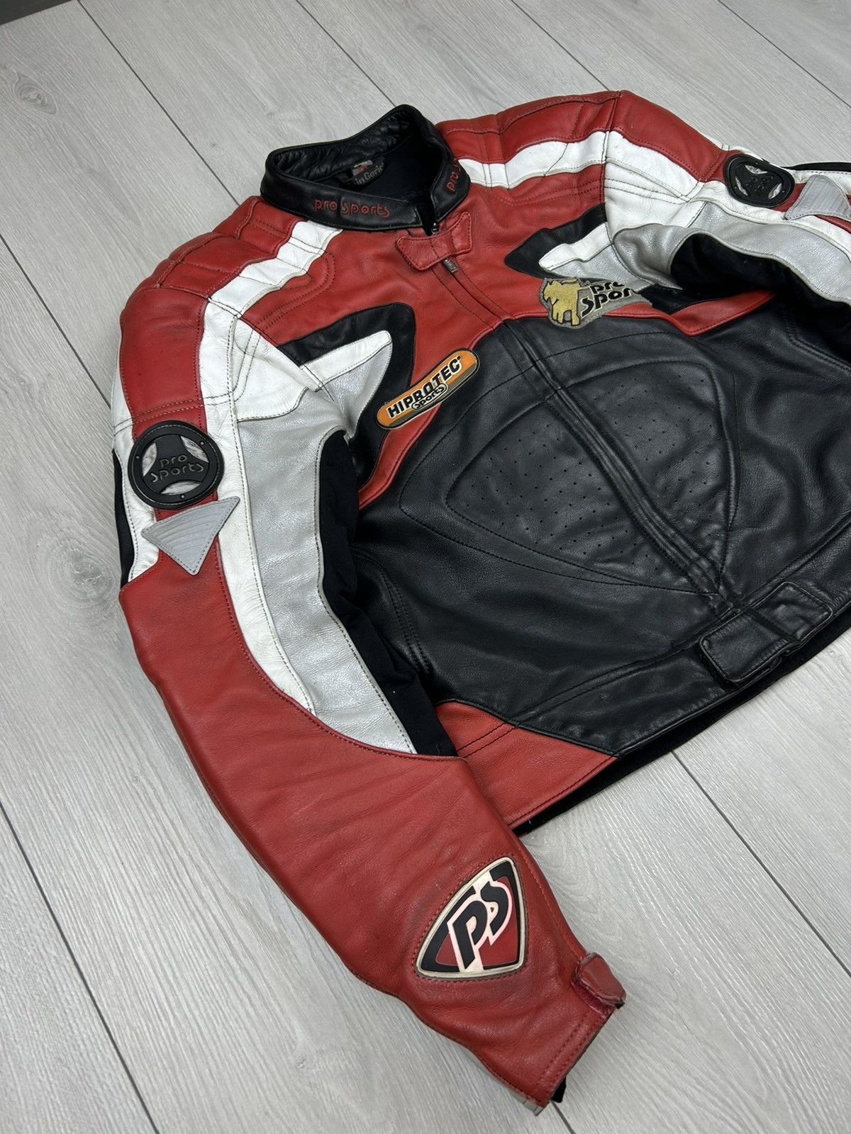 Hein Gericke Hein Gericke Leather Racing Moto Jacket size 52 Size US L / EU 52-54 / 3 - 3 Thumbnail