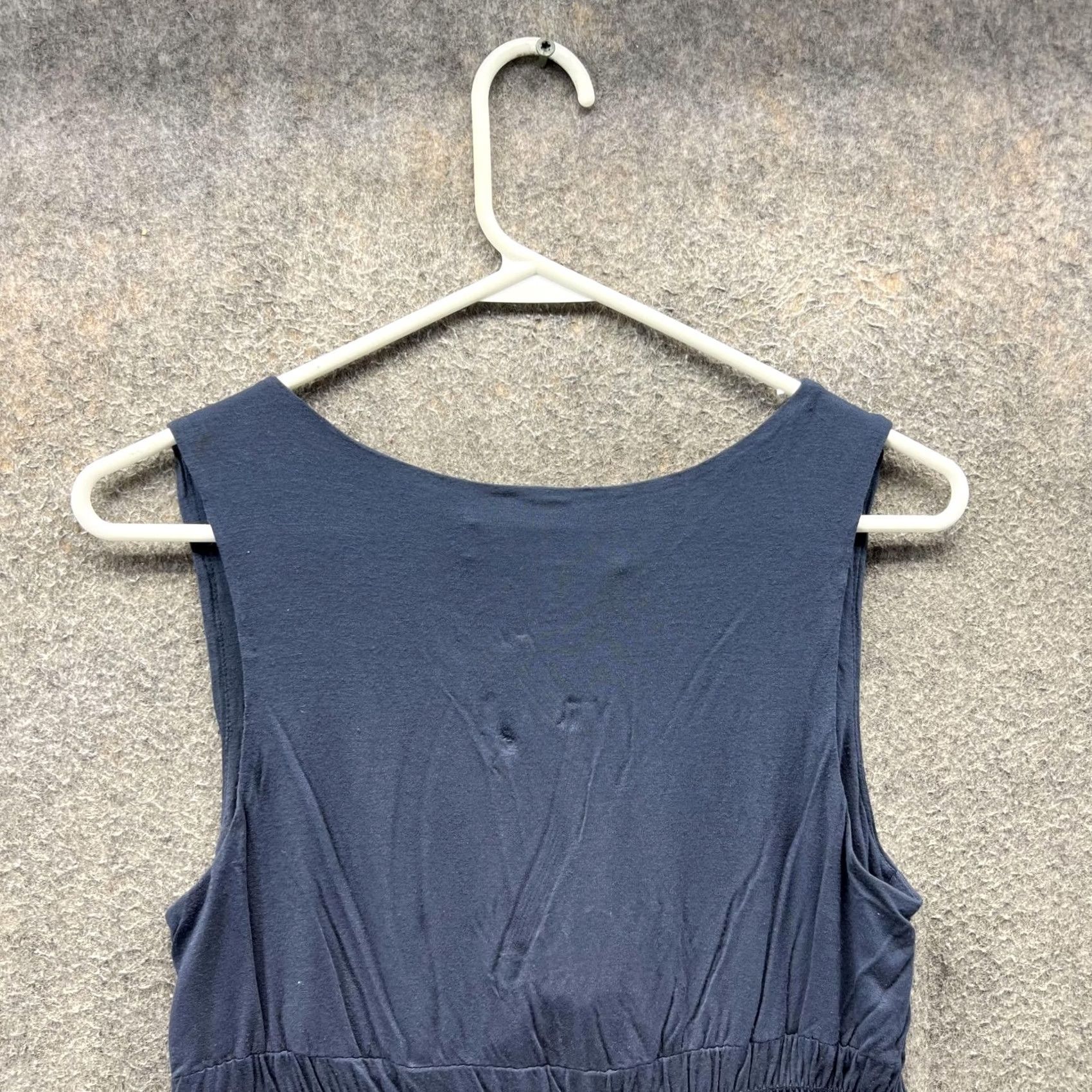Trina Turk VINTAGE Trina Turk Tank Top Womens Small Blue Modal V-Neck Sleeveless Empire Waist Soft Size S / US 4 / IT 40 - 4 Thumbnail