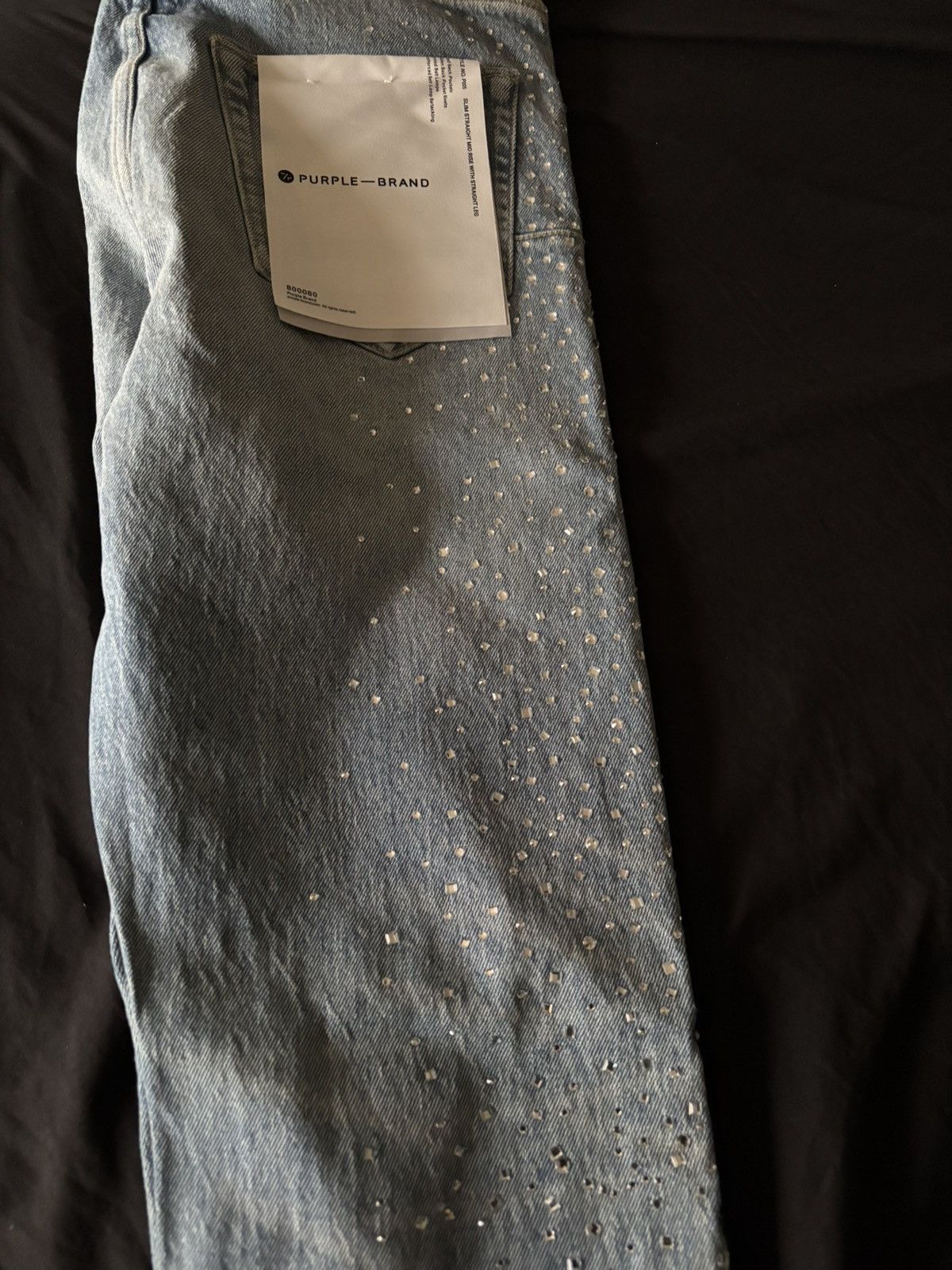 Purple Brand Men's Holloway Vintage Crystal Jeans Size US 28 / EU 44 - 4 Thumbnail