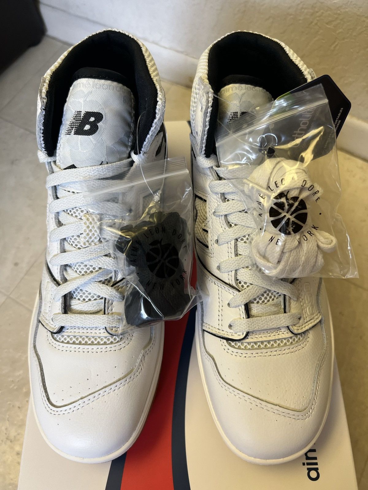 Aime Leon Dore × New Balance New Balance x Aime Leon Dore 650R White Black Size 11 Size US 11 / EU 44 - 13 Thumbnail