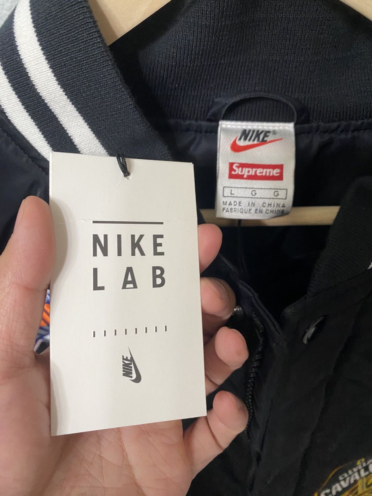 NBA × Nike × Supreme Supreme Nike NBA Warm up Jacket Size L Size US L / EU 52-54 / 3 - 5 Thumbnail