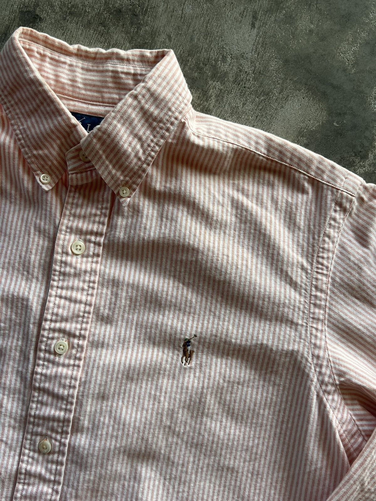 Polo Ralph Lauren Polo Ralph Lauren Salmon Button-up Shirt Size US M / EU 48-50 / 2 - 2 Thumbnail