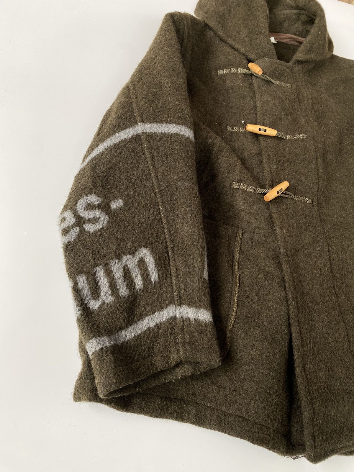 Vintage ✅️Slow Stone Blanket Duffle Wool Jacket Size US L / EU 52-54 / 3 - 4 Thumbnail