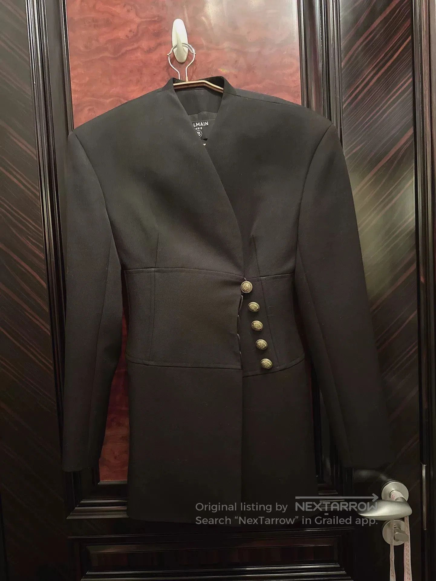 Balmain Balmain Black Blazer Dress. Size XS / US 0-2 / IT 36-38 - 2 Thumbnail