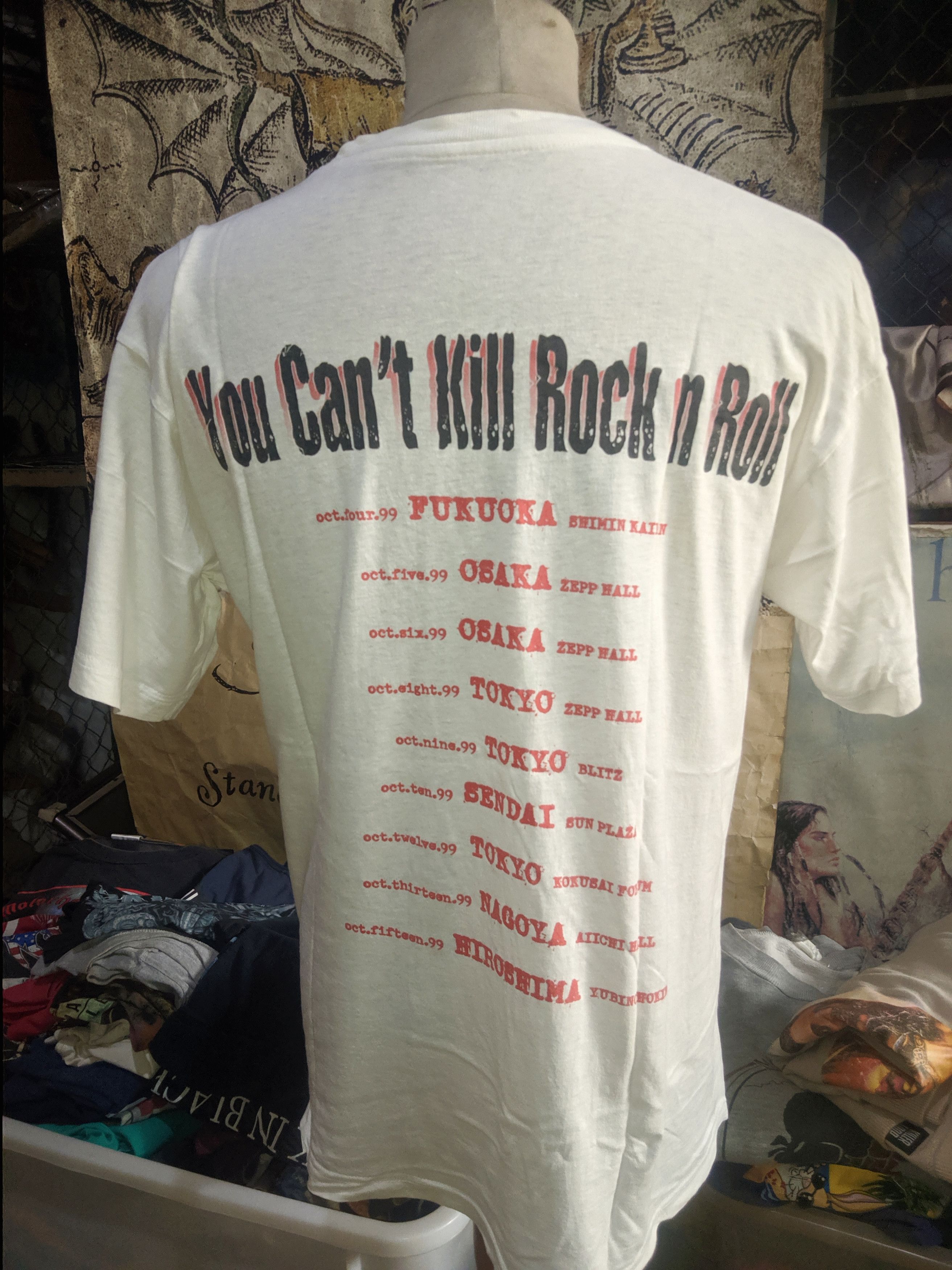 Vintage Motley Crue Green Day Blink 182 Nirvana Guns N Roses Ozzy Size US L / EU 52-54 / 3 - 6 Thumbnail