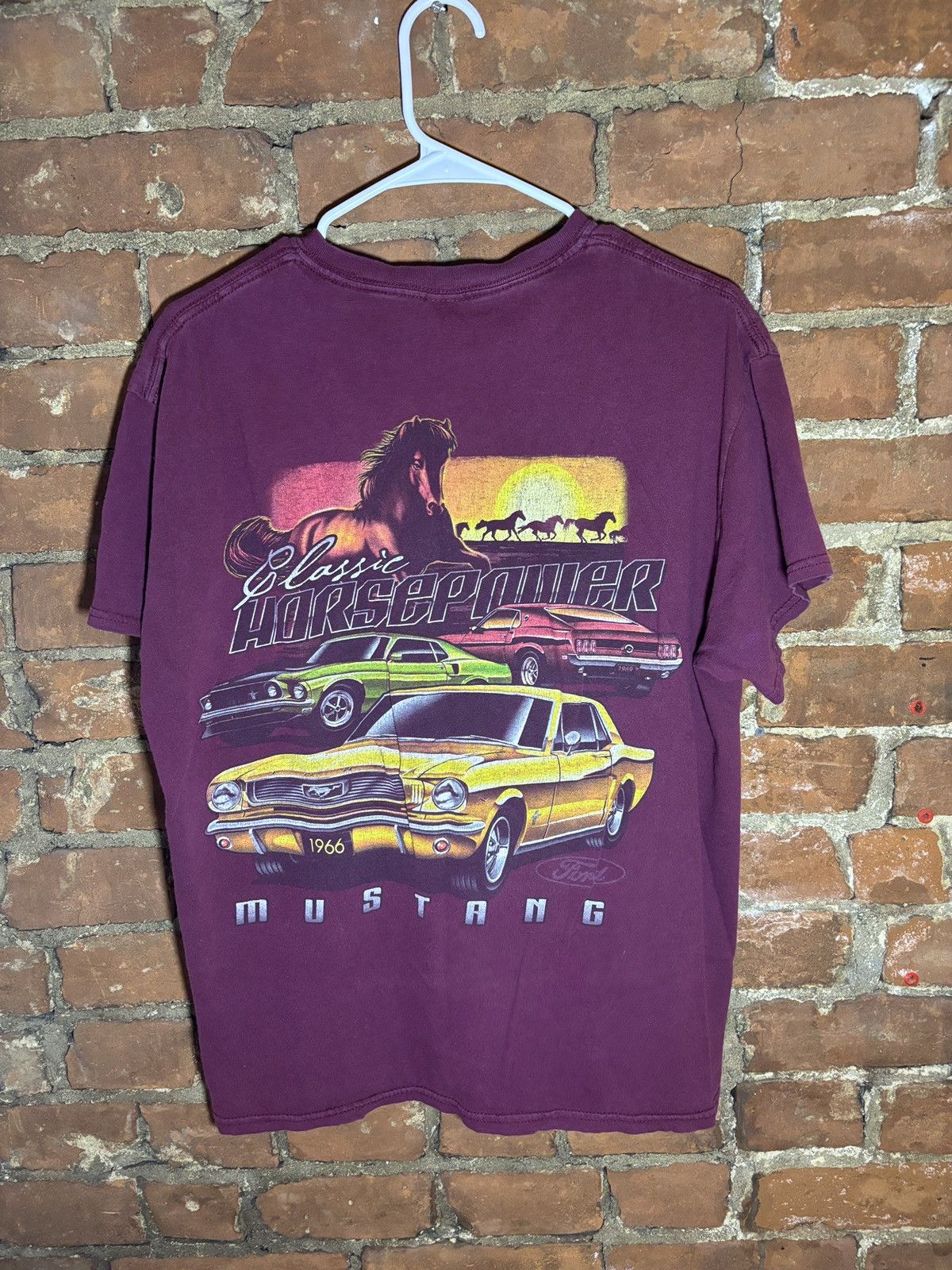 Mustang VINTAGE❤️‍🔥 Ford Mustang T-Shirt L Size US L / EU 52-54 / 3 - 1 Thumbnail