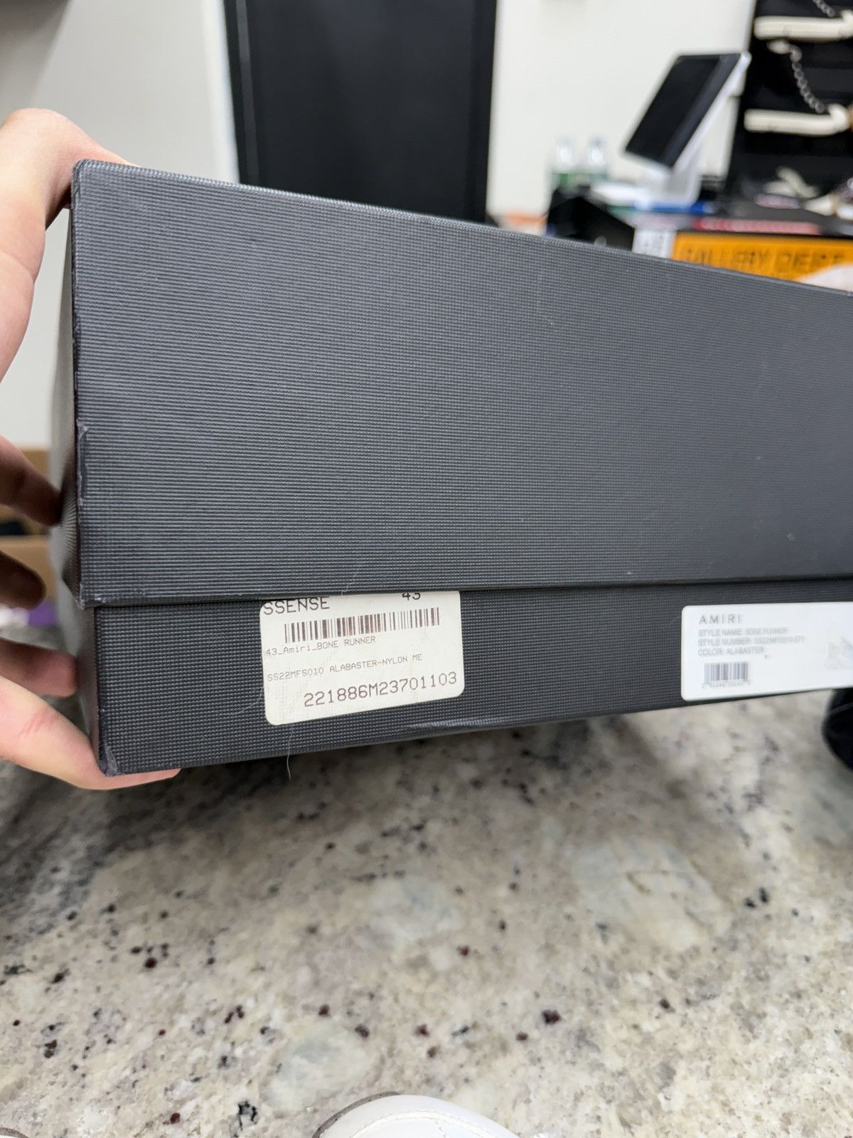 Amiri Amiri White Bone Runners Size US 10 / EU 43 - 8 Thumbnail