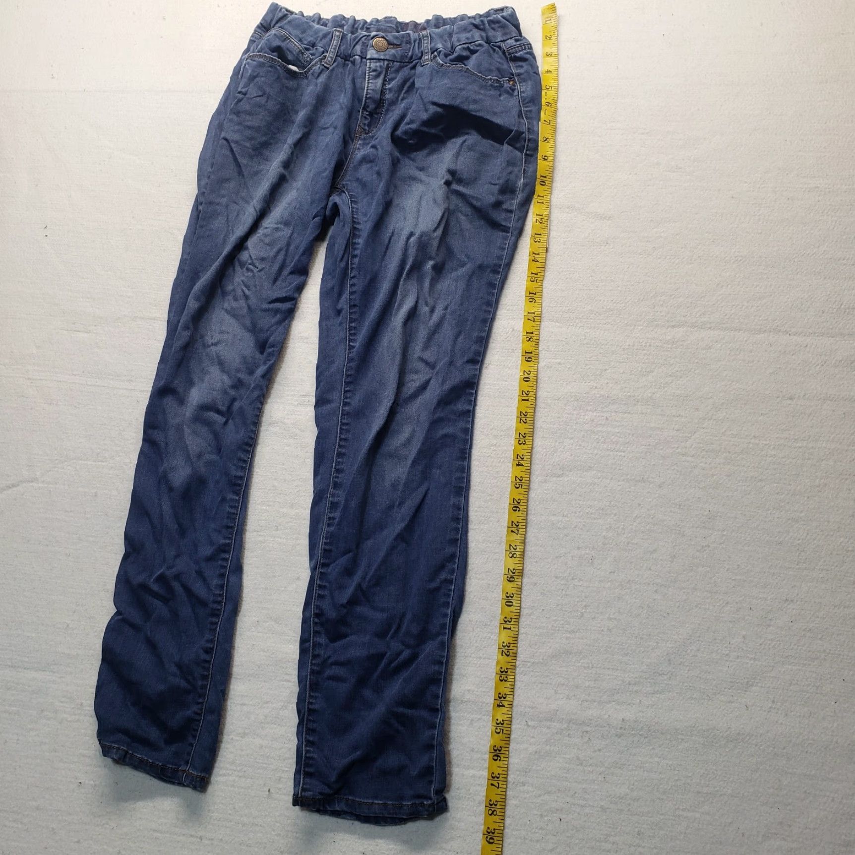 Faded Glory Faded Glory Jeans Denim 5 Pocket Dark Wash Women Adult 8A Jeans Slimming Stretch Size 30" / US 8 / IT 44 - 7 Thumbnail