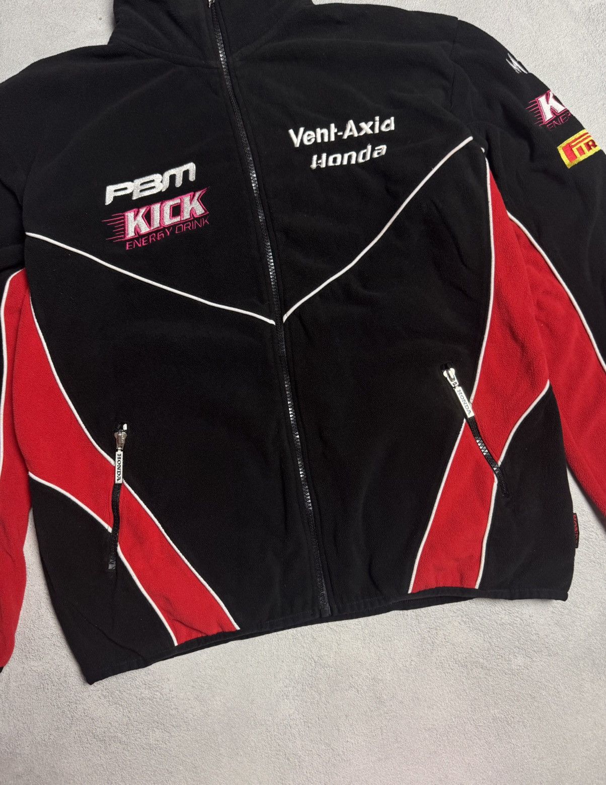 Honda Honda F1 Racing Fleece Jacket Embroidered Logo Size US XS / EU 42 / 0 - 6 Thumbnail