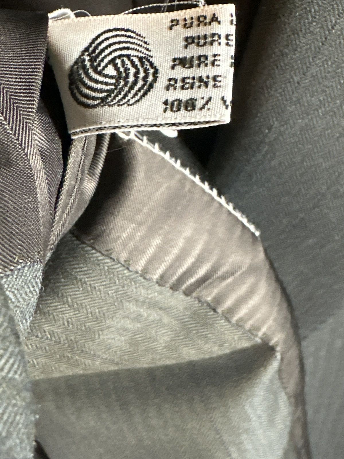 Canali Canali Milano Dark Green Wool Suit Size 44R - 8 Thumbnail