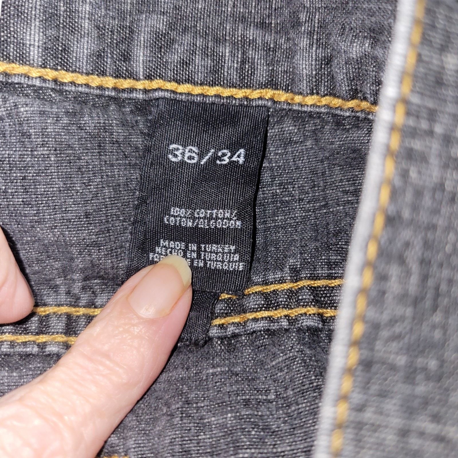 DKNY DKNY Jeans Soho Relaxed Fit Jeans Medium Dark Wash 36/34 Size US 36 / EU 52 - 9 Thumbnail