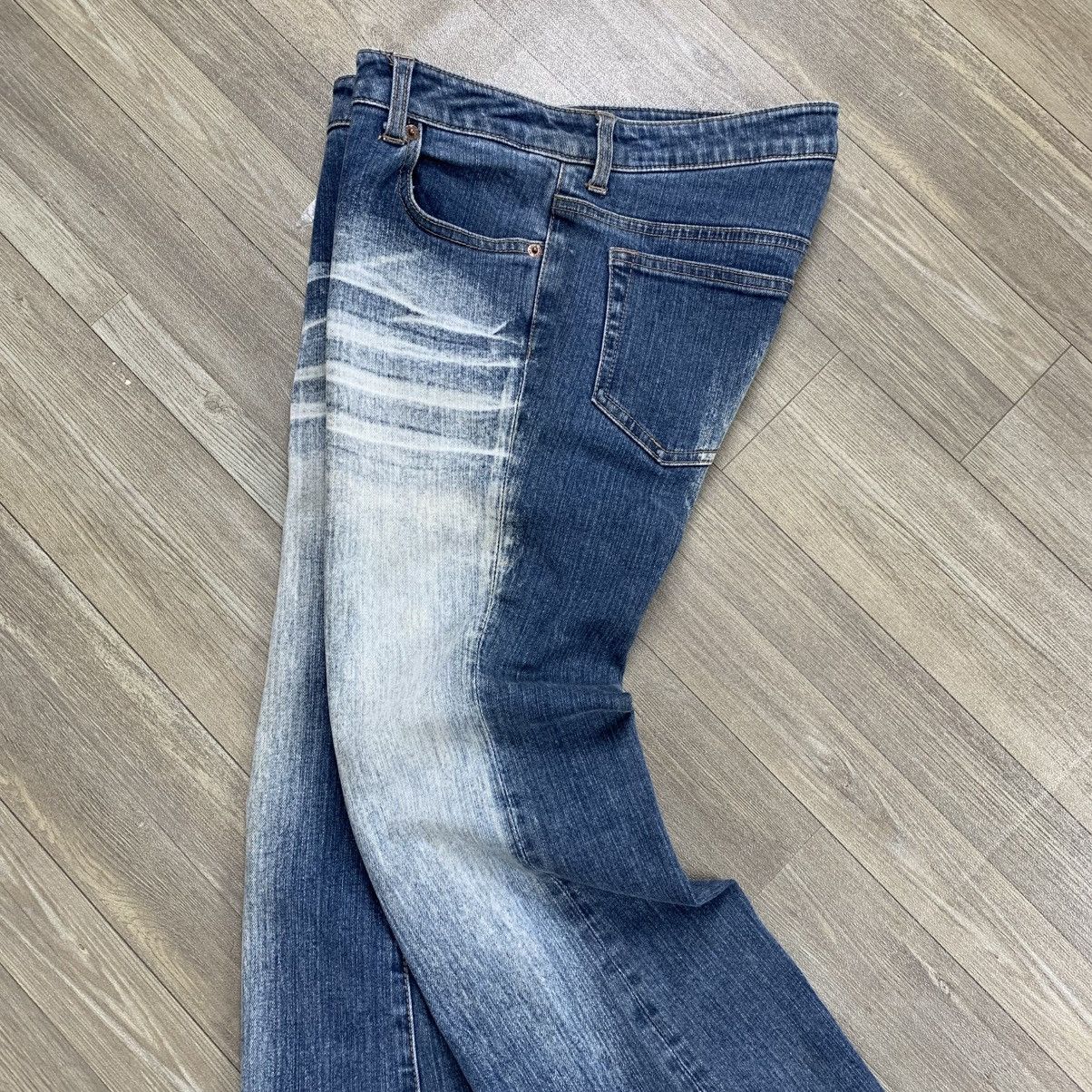 If Six Was Nine × Japanese Brand × Le Grande Bleu (L.G.B.) LGB Style💥Oo-La-La Sasson Bootcut Flared Nice Faded Jeans Size US 29 - 13 Thumbnail