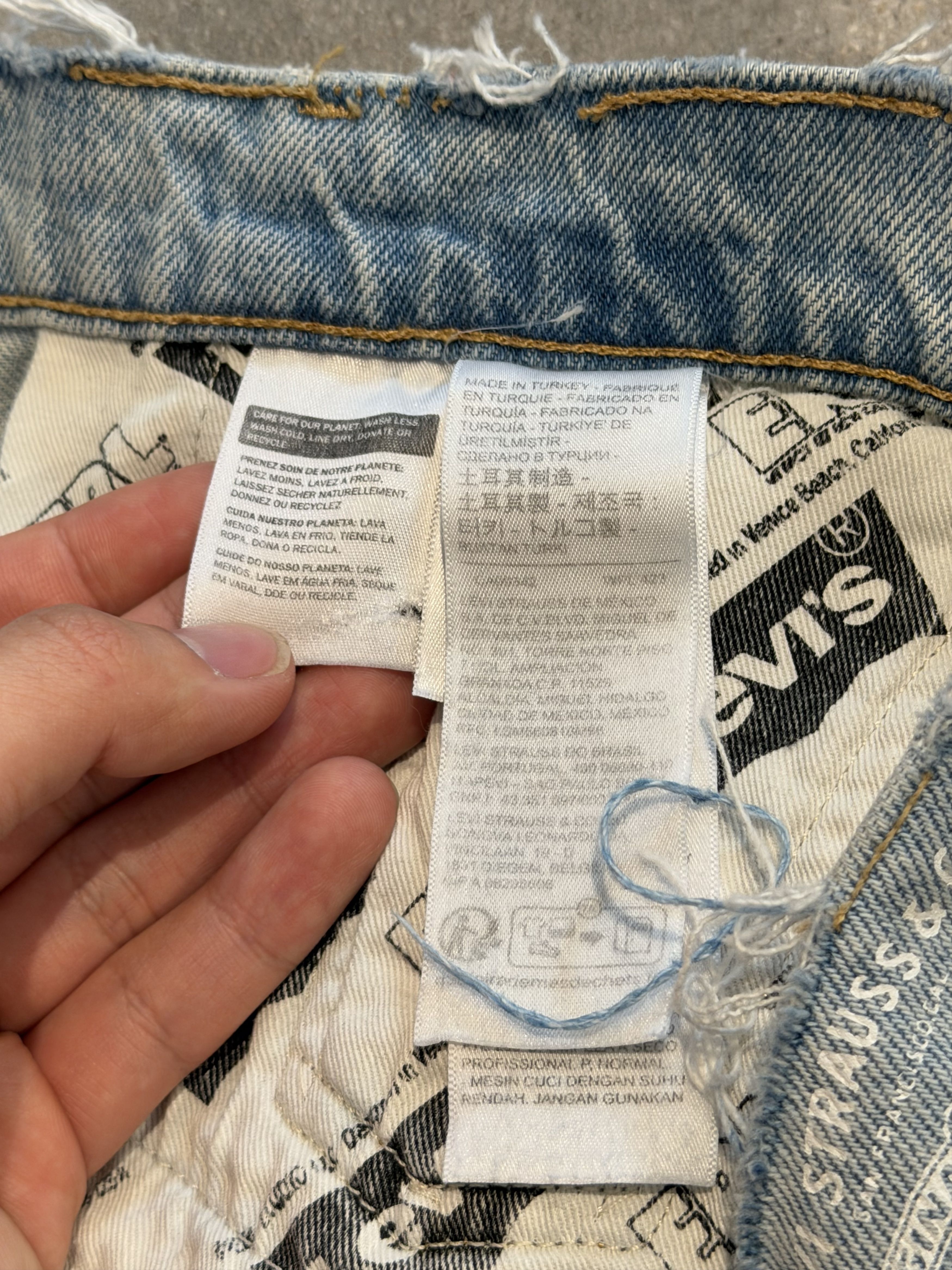 ERL × Levi's ERL x Levi's® 501 low-rise straight jeans Size US 31 - 5 Thumbnail