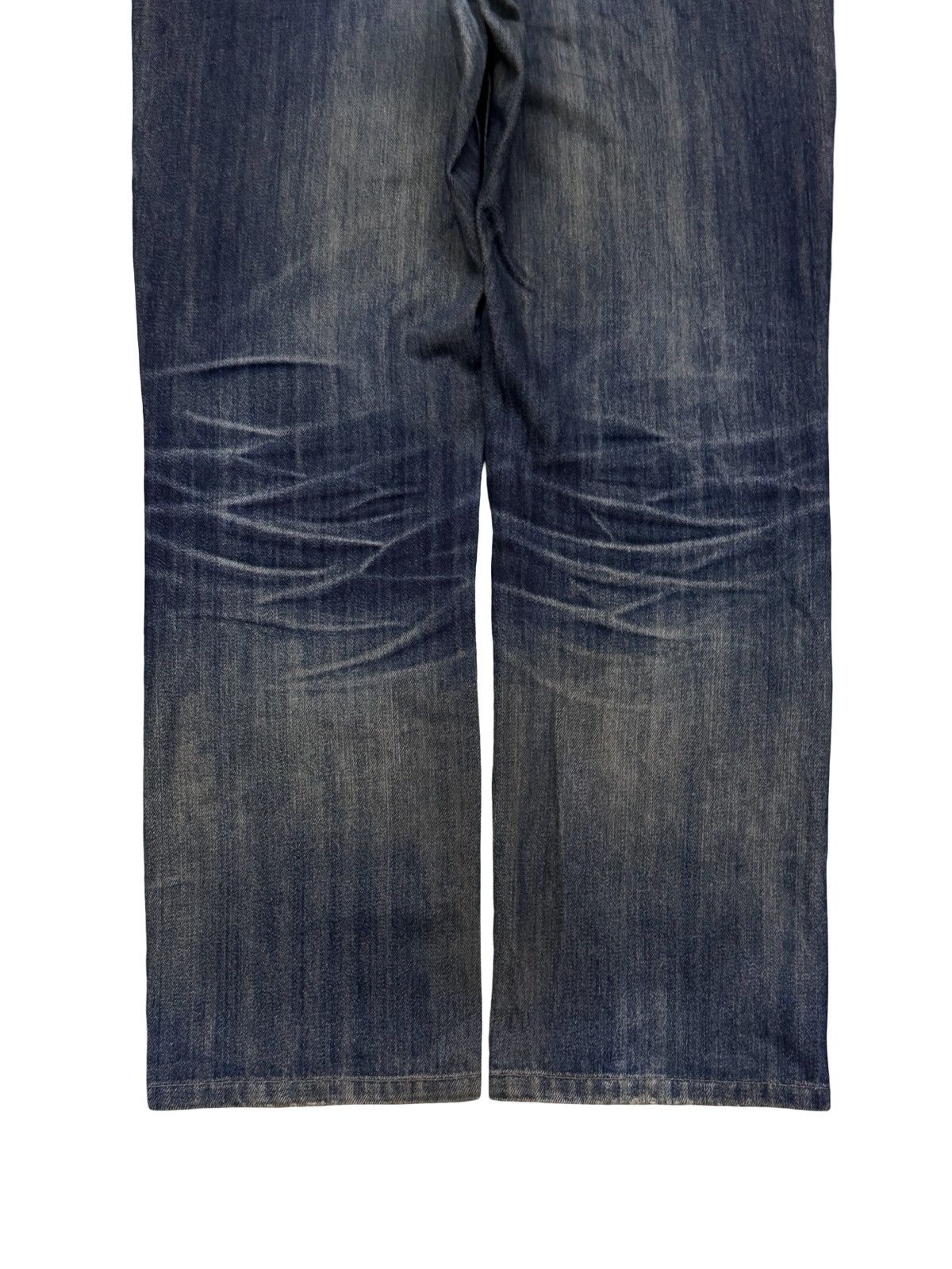 Uniqlo Vintage Uniqlo Jeans Japan | Vintage Faded Mud Wash | W33 Size US 33 - 7 Thumbnail