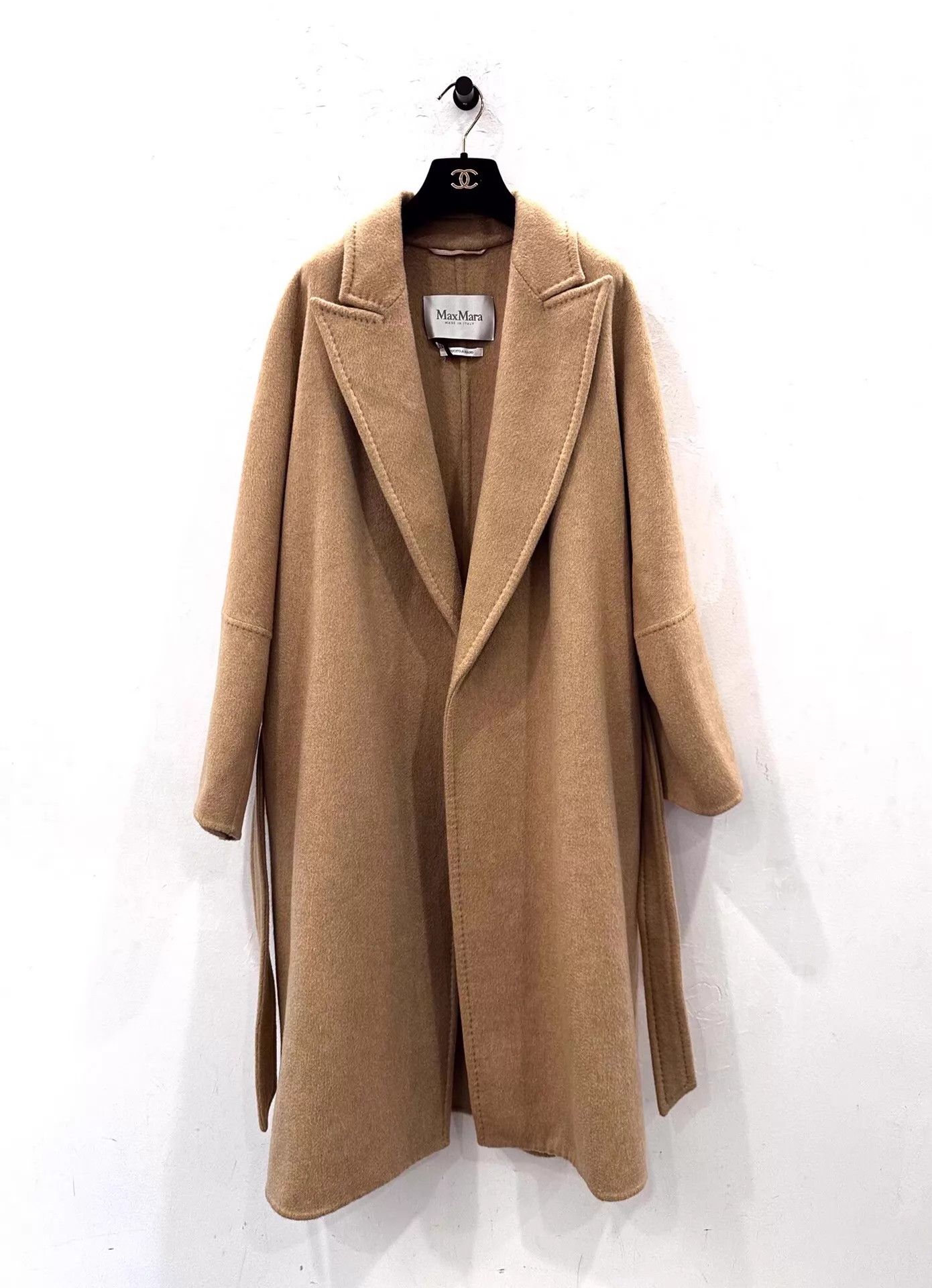 Max Mara MaxMara Women's Brown Cashmere Overcoat 38 New Size S / US 4 / IT 40 - 1 Thumbnail