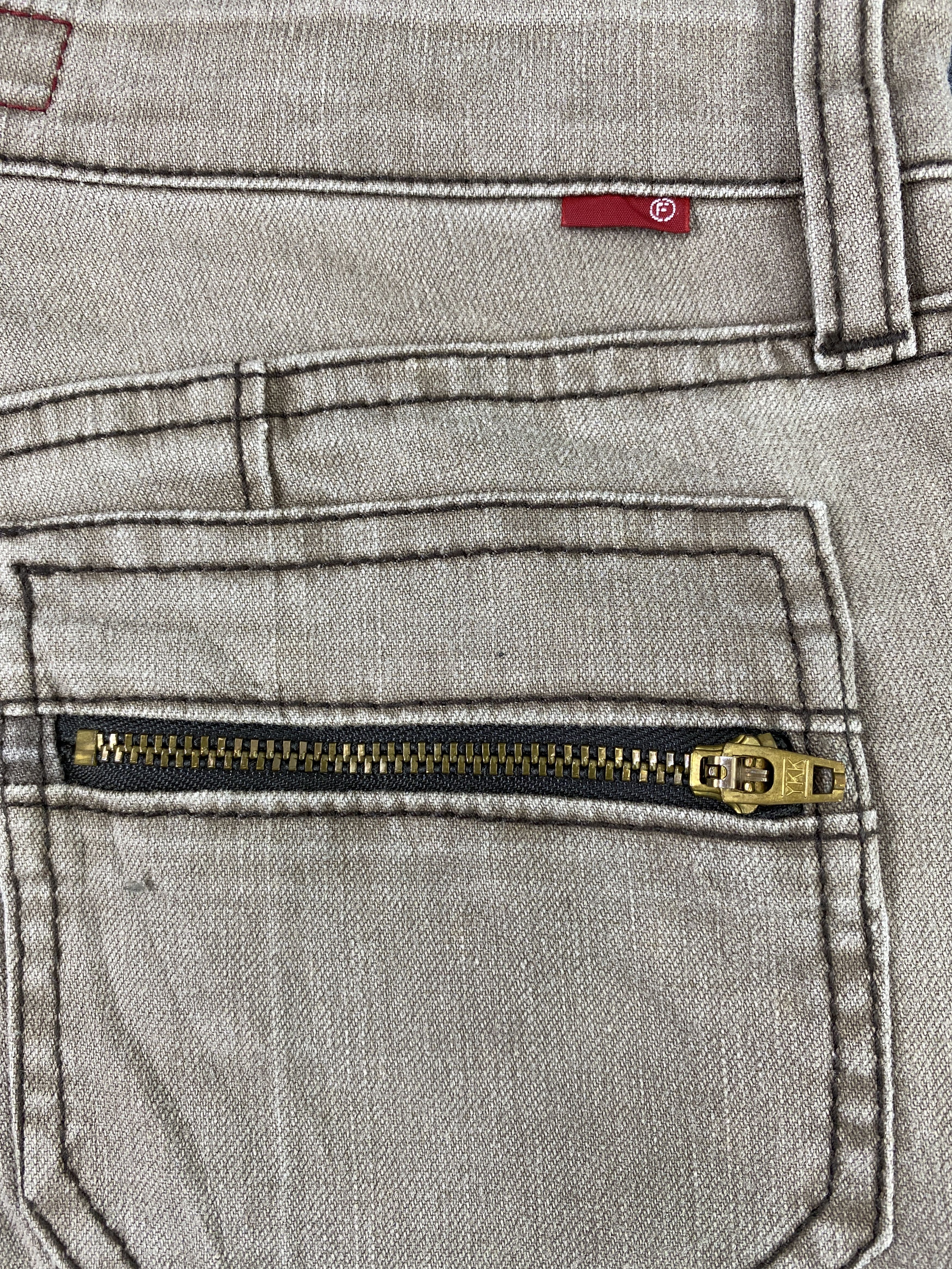 Japanese Brand Flash Flare Jeans - J1029 Size 26" / US 2 / IT 38 - 8 Thumbnail