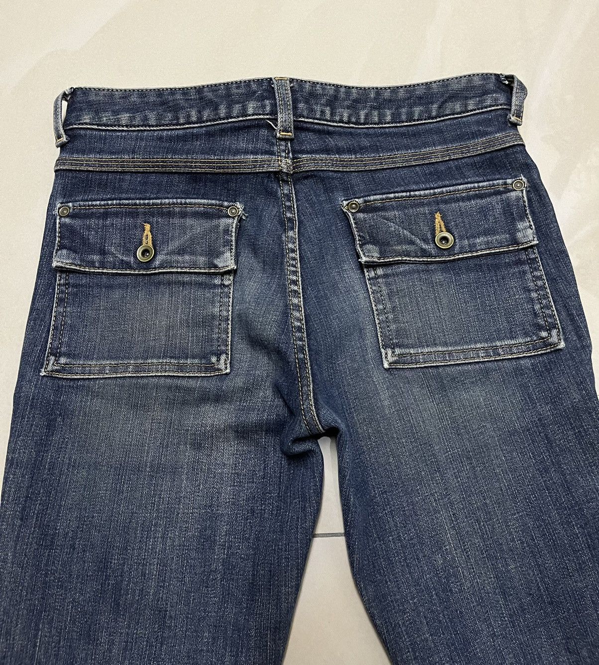 If Six Was Nine Flare Jeans distressed rusty ediconcious jeans bootcut F1 Size US 29 - 5 Thumbnail