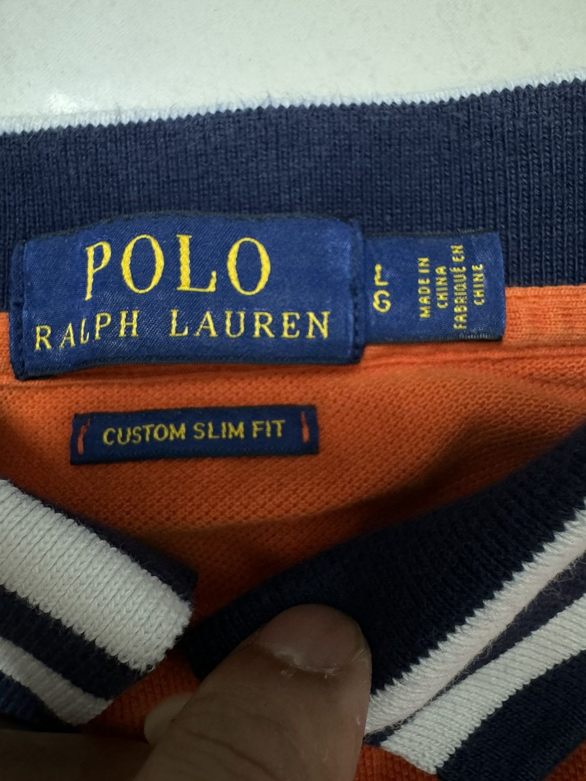 Polo Ralph Lauren × Ralph Lauren POLO RALPH LAUREN STRIPE BIG PONY NO 1 Size US L / EU 52-54 / 3 - 5 Thumbnail
