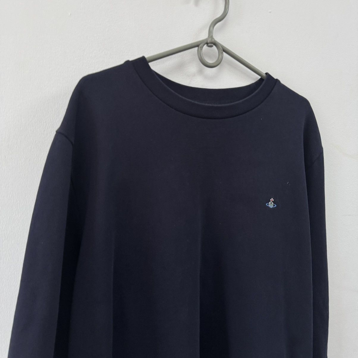 Vivienne Westwood Vintage Vivienne Westwood Sweatshirt Orb Logo Basic Pullover Size US XL / EU 56 / 4 - 4 Thumbnail