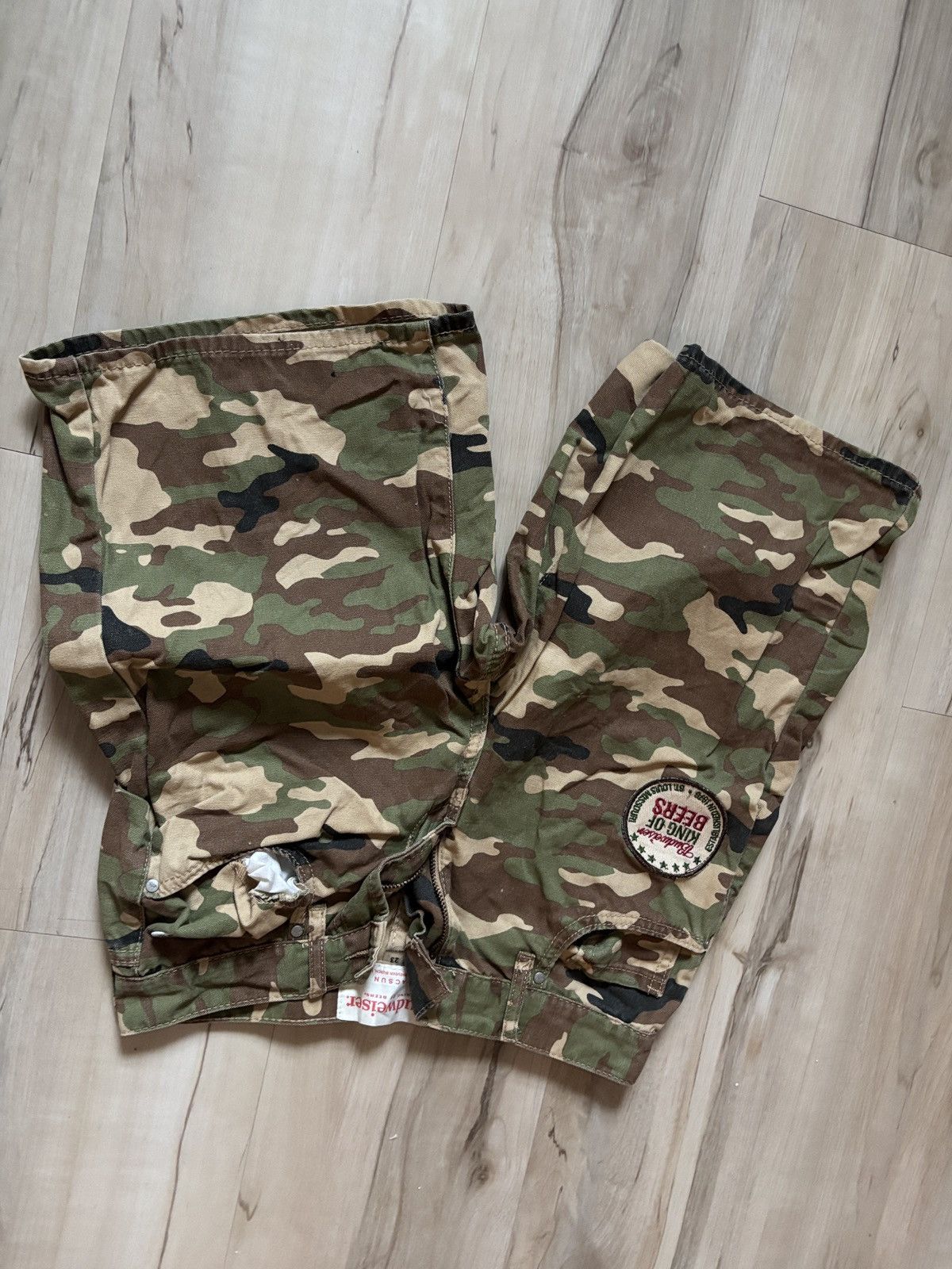 Budweiser Camo Budweiser Shorts Size 23" - 3 Thumbnail