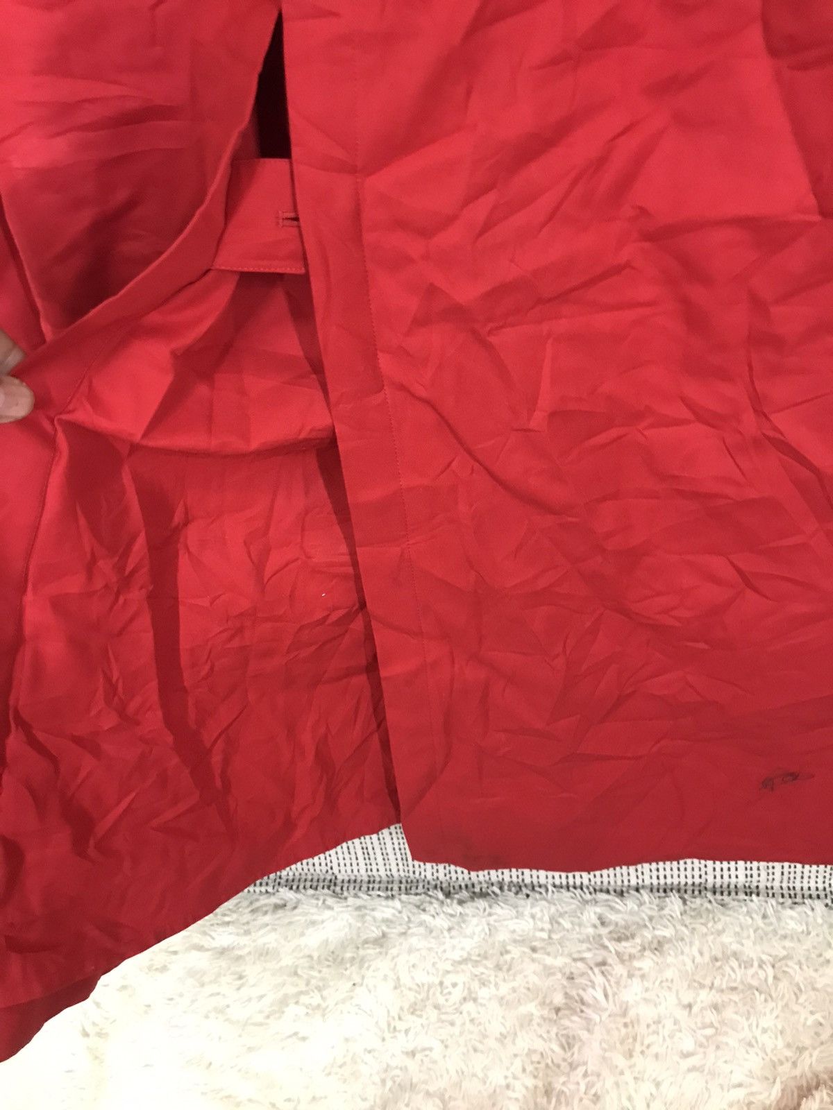Burberry 🔥RARE COLOUR🔥BURBERRY TRENCH COAT RED NICE DESIGN Size US M / EU 48-50 / 2 - 16 Thumbnail