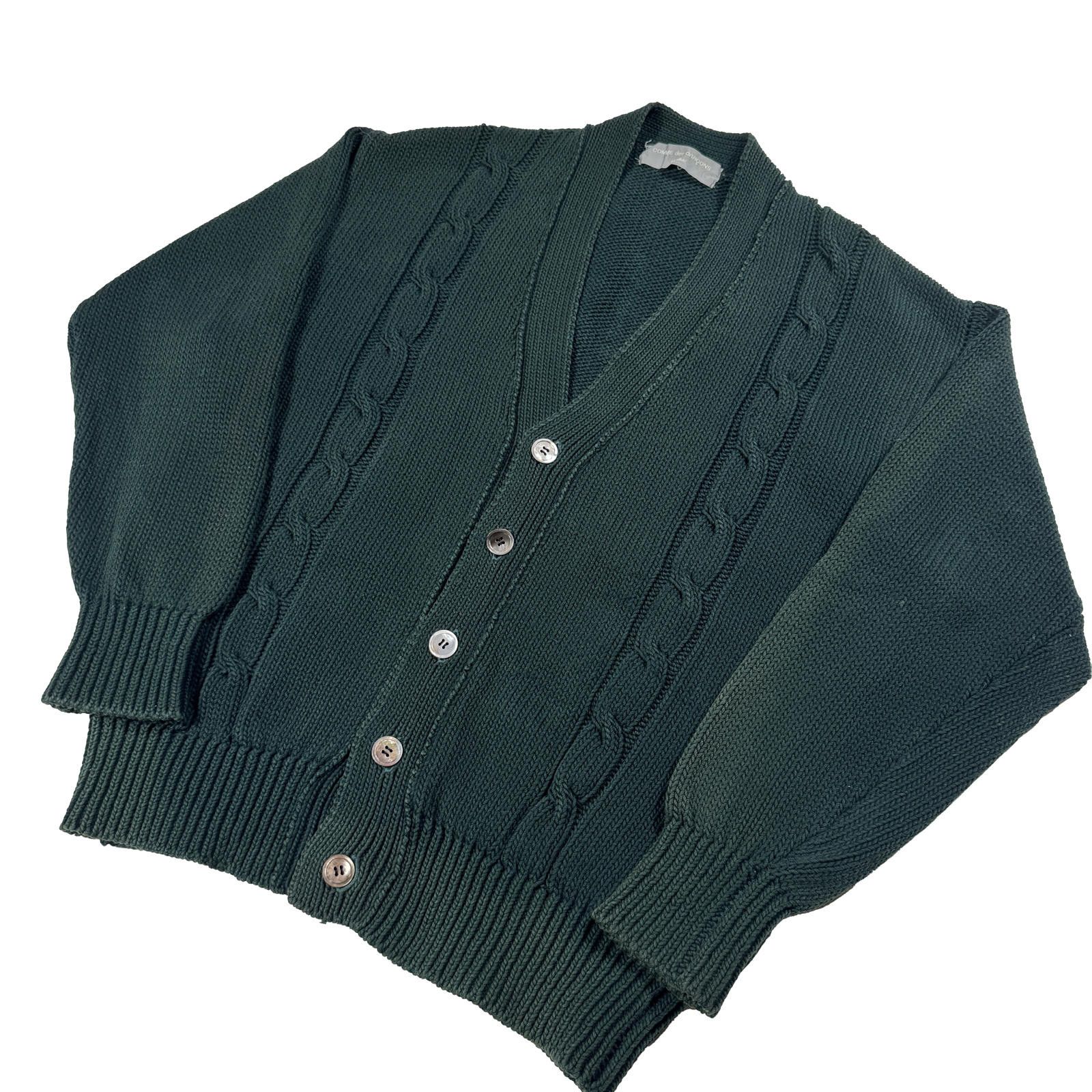 Comme des Garcons Comme des Garcons Homme Knit Cardigan Sweater Size ONE SIZE - 2 Thumbnail