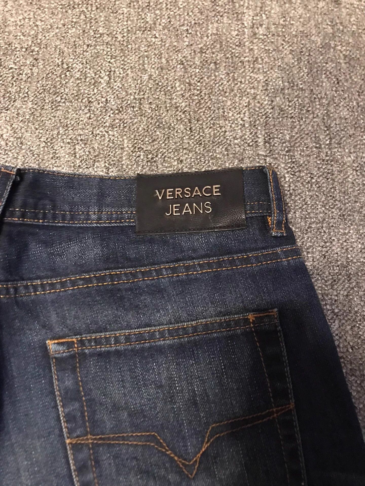 Versace Versace Jeans Heavy Rivet Straight 33 Near New Size US 33 - 7 Thumbnail