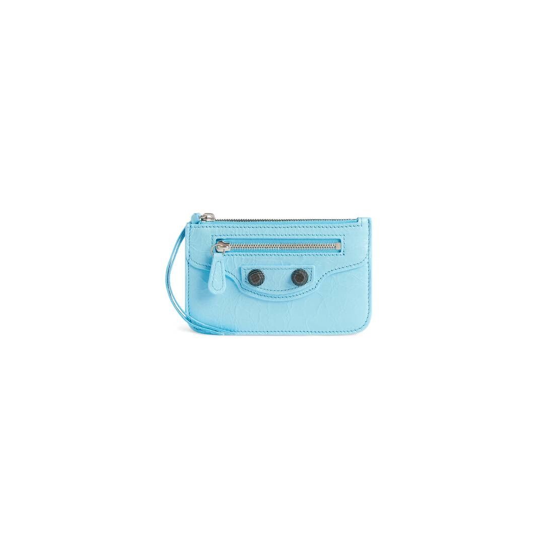 Balenciaga le cagole coin purse sky blue Size ONE SIZE - 1 Thumbnail